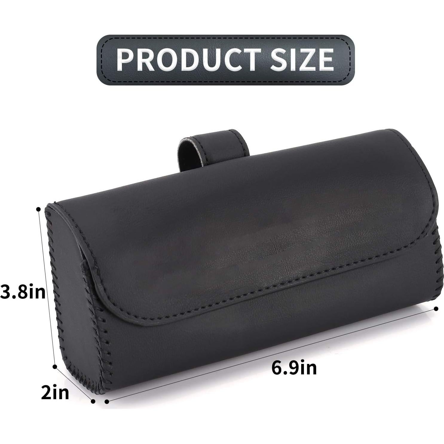 Soporte de Gafas Accmor para Visera de Coche Negro