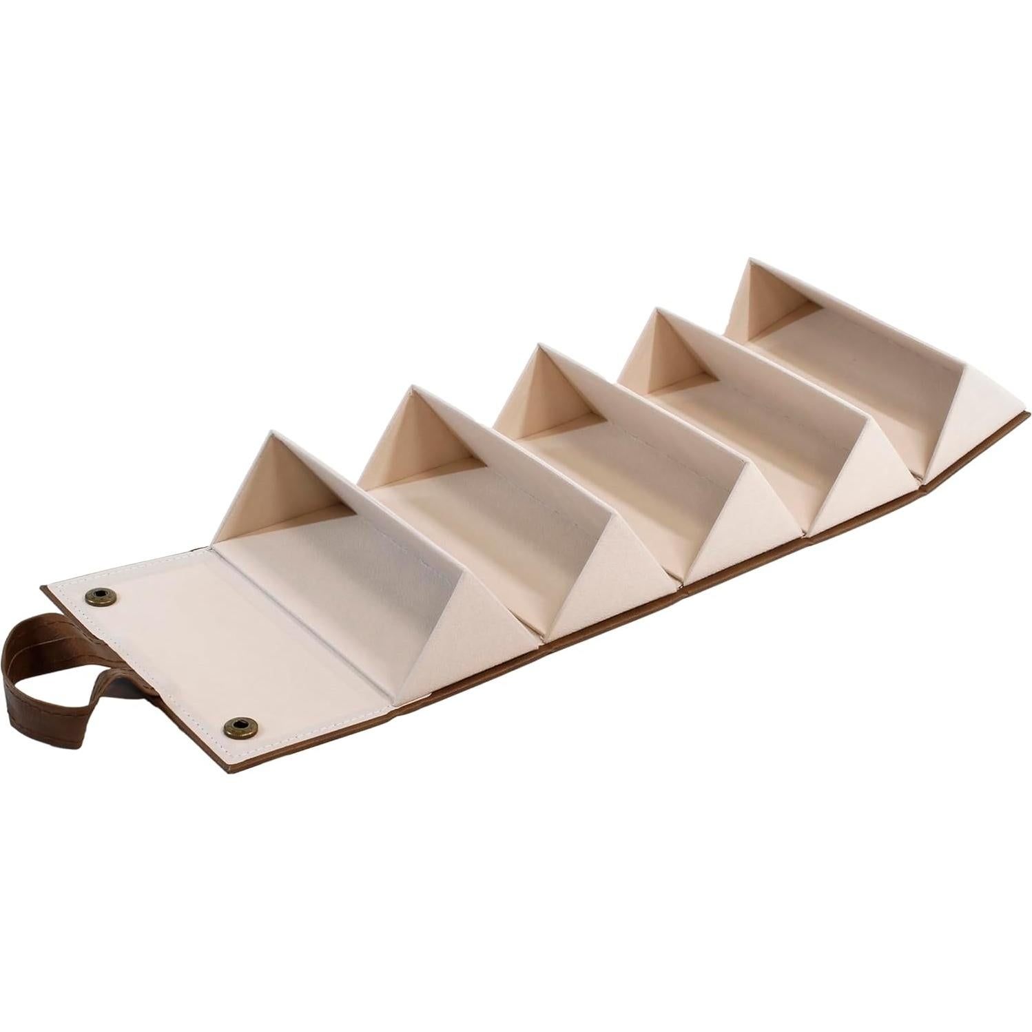 Organizador de Gafas de Sol Calabria 5 Ranuras Cuero Sintético