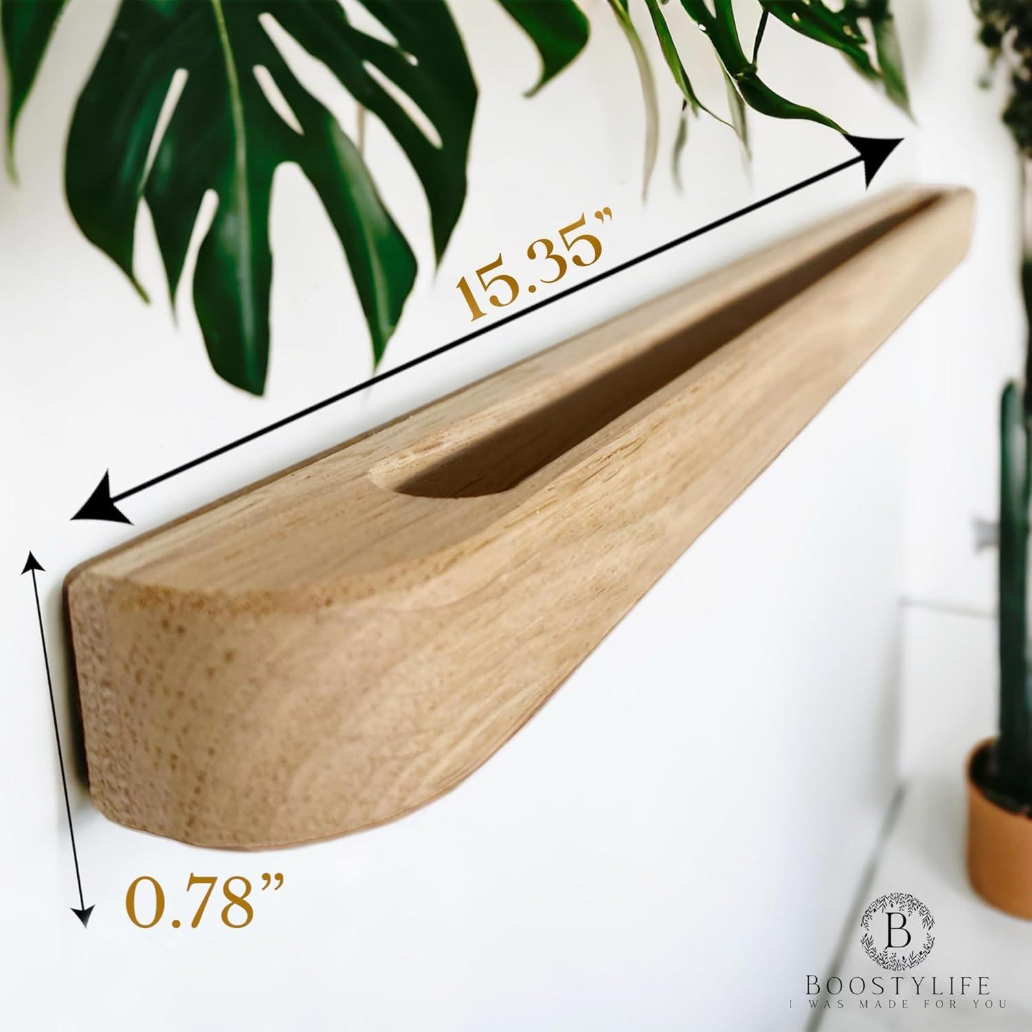 Soporte de Gafas de Sol Montado en Pared BOOSTYLIFE Roble