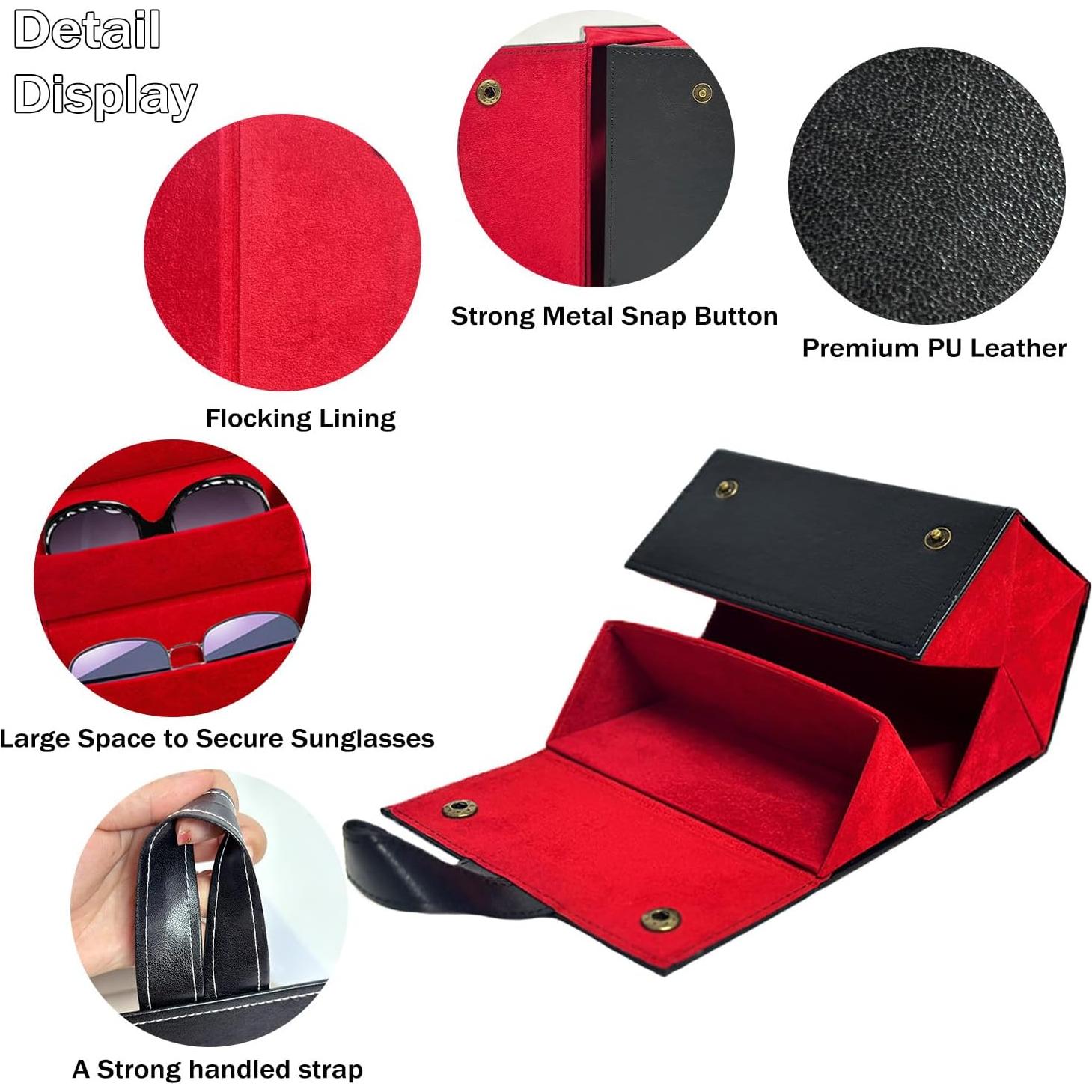 Organizador de Gafas de Sol Romantic Angels 5 Compartimentos Negro