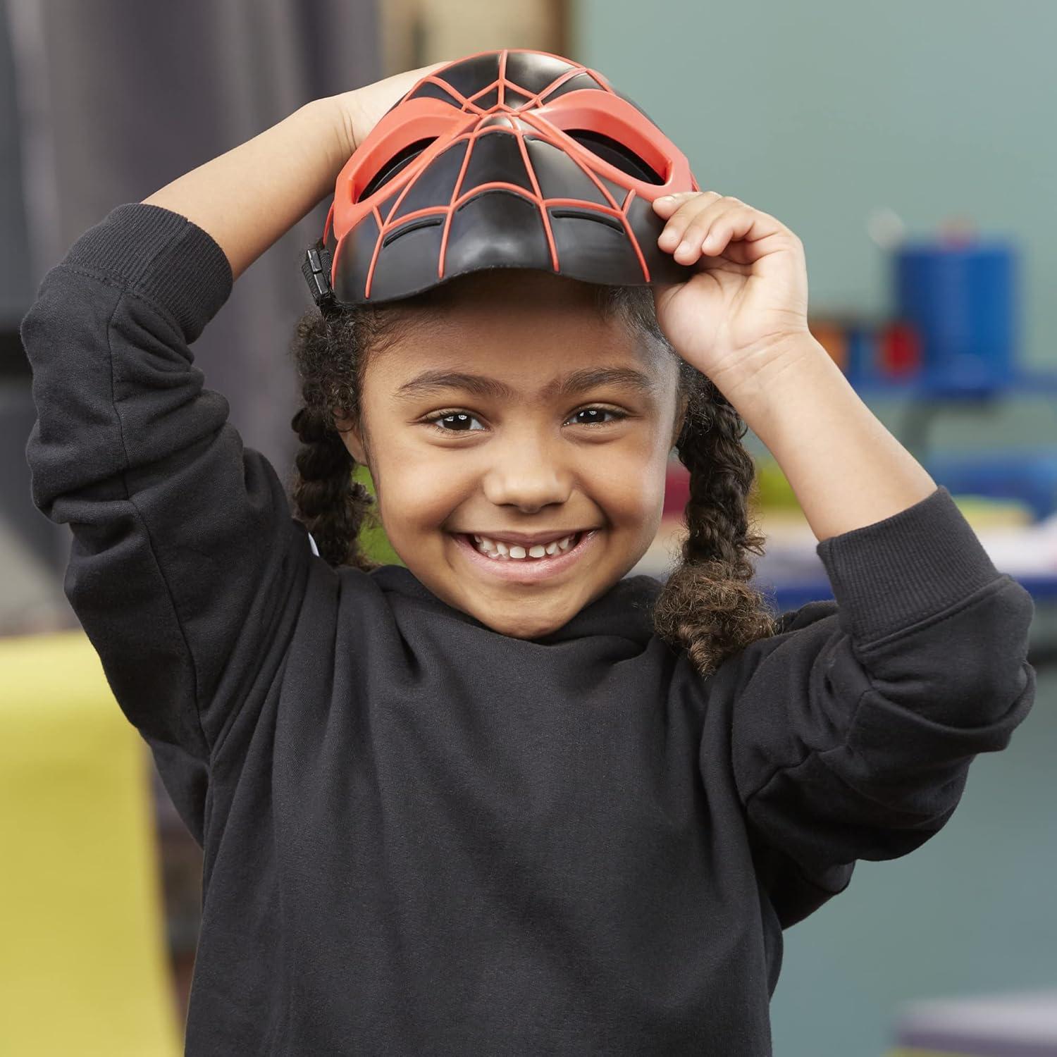 Máscara y Guanteletes Spider-Man Miles Morales - Juguete 5+