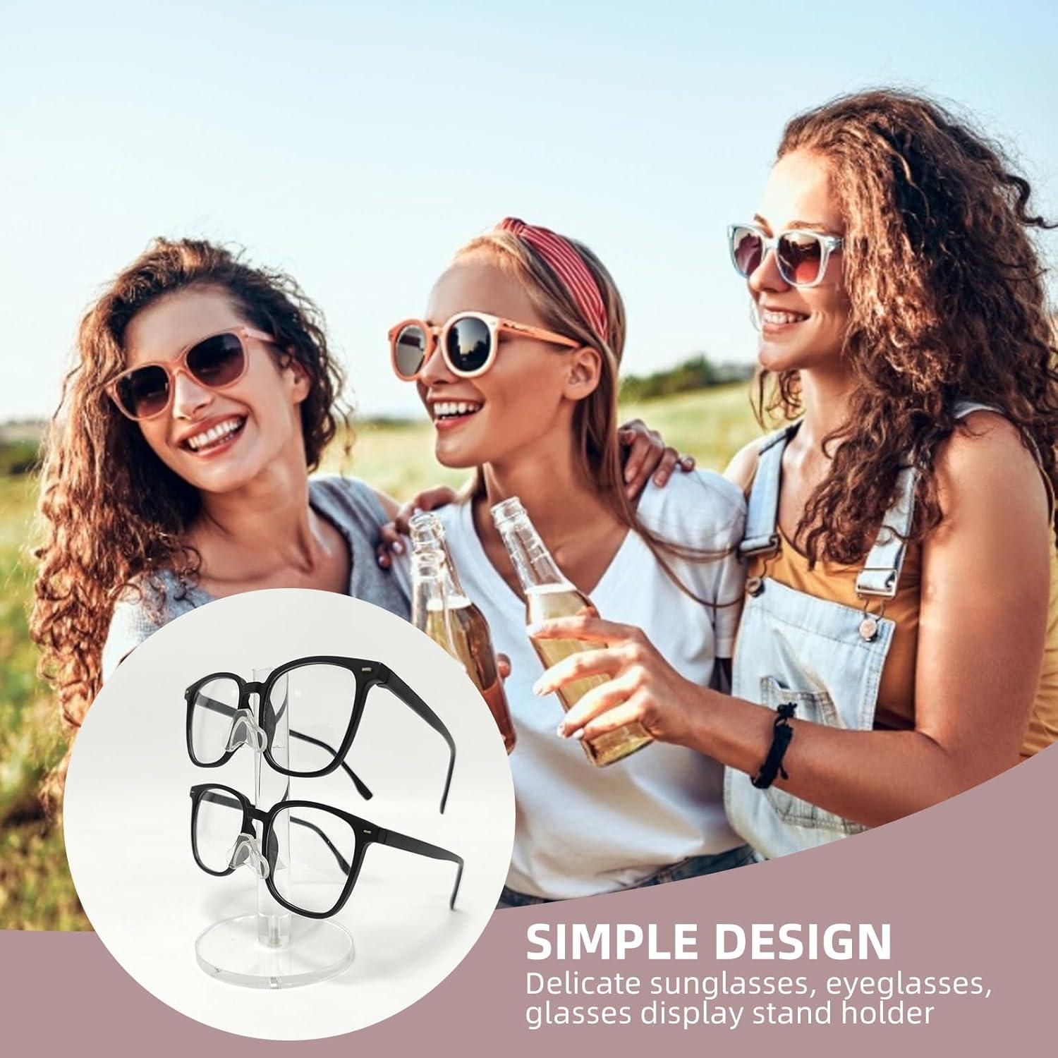 Soporte para Gafas Acrílico WEIHAOSKY 5 Capas Transparente