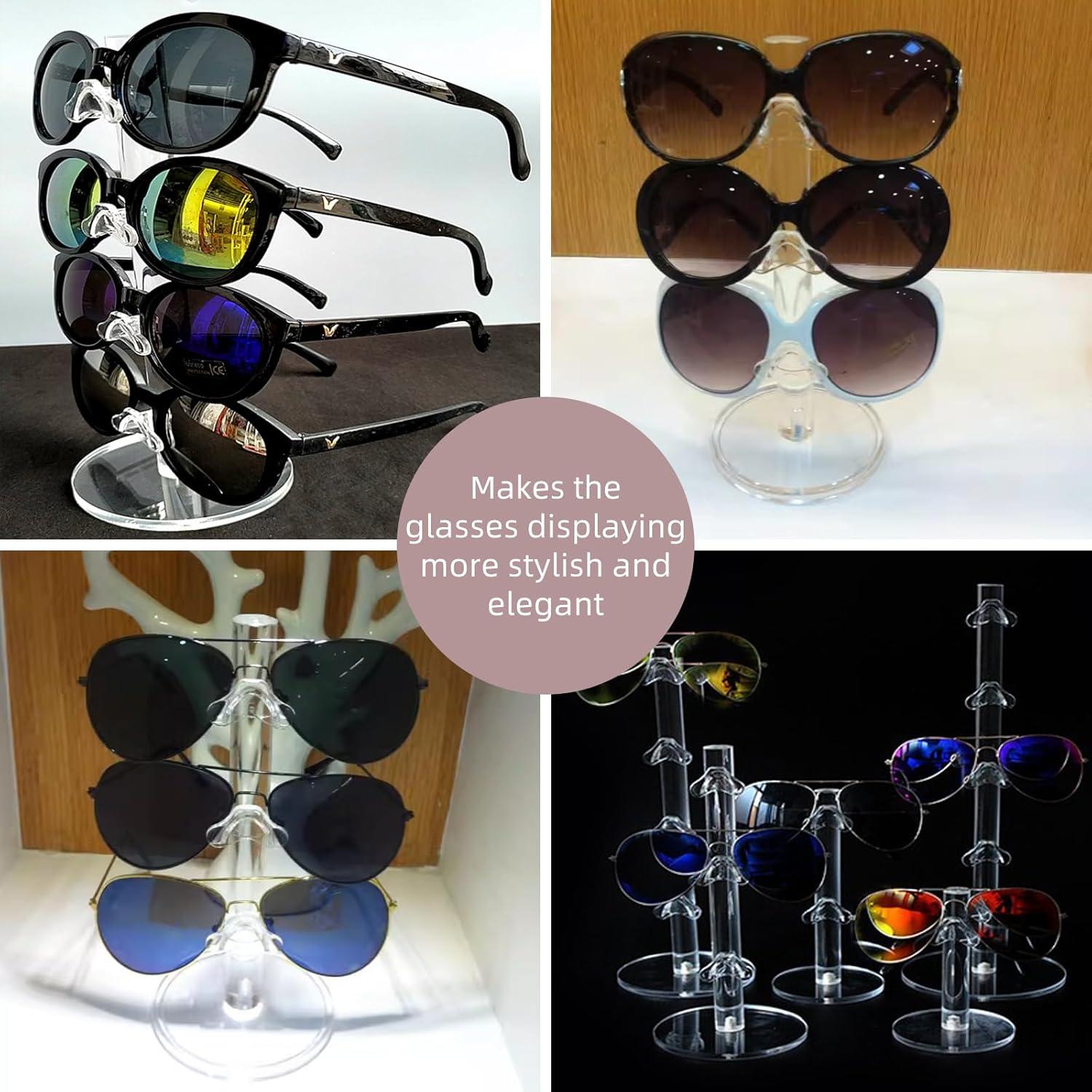 Soporte para Gafas Acrílico WEIHAOSKY 5 Capas Transparente