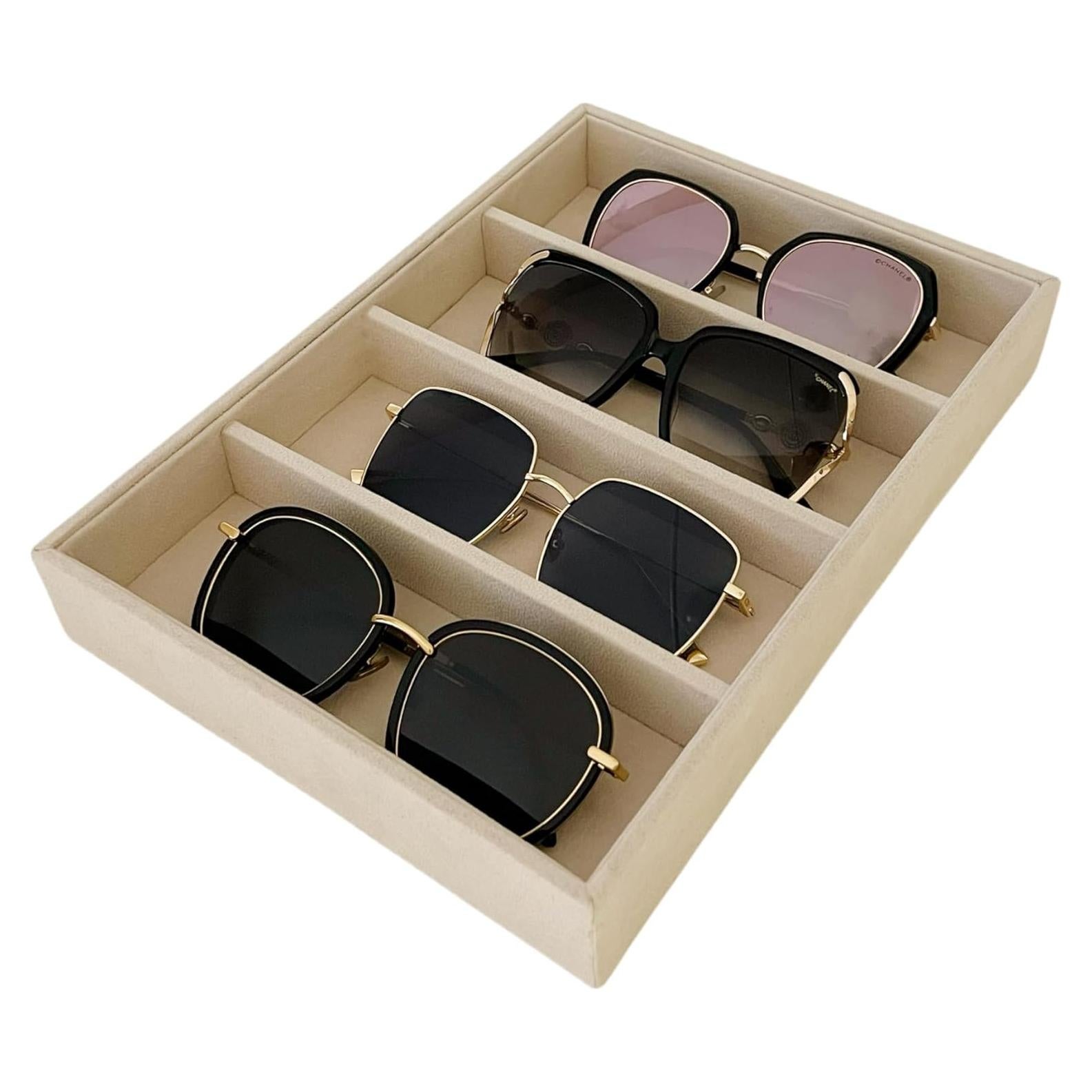 Bandeja Organizadora de Joyería Svea Display Terciopelo 20x28 cm