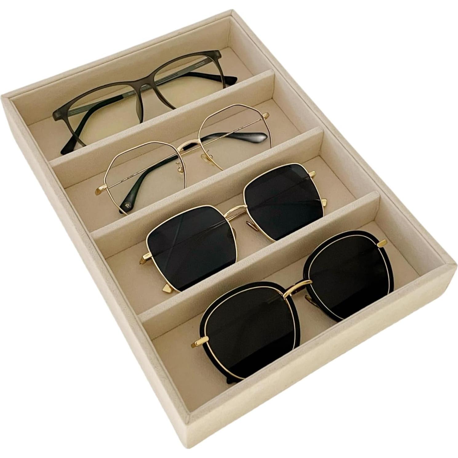 Bandeja Organizadora de Joyería Svea Display Terciopelo 20x28 cm