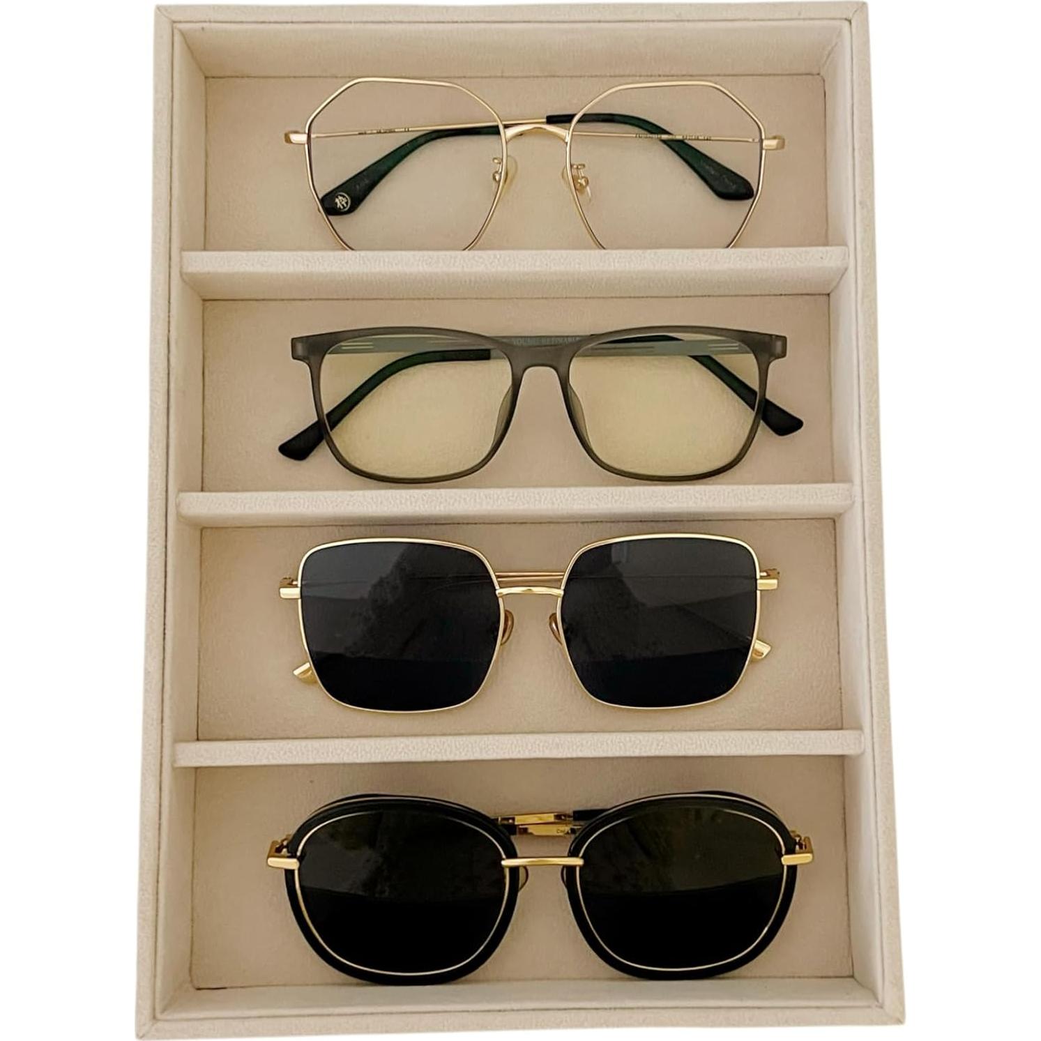 Bandeja Organizadora de Joyería Svea Display Terciopelo 20x28 cm