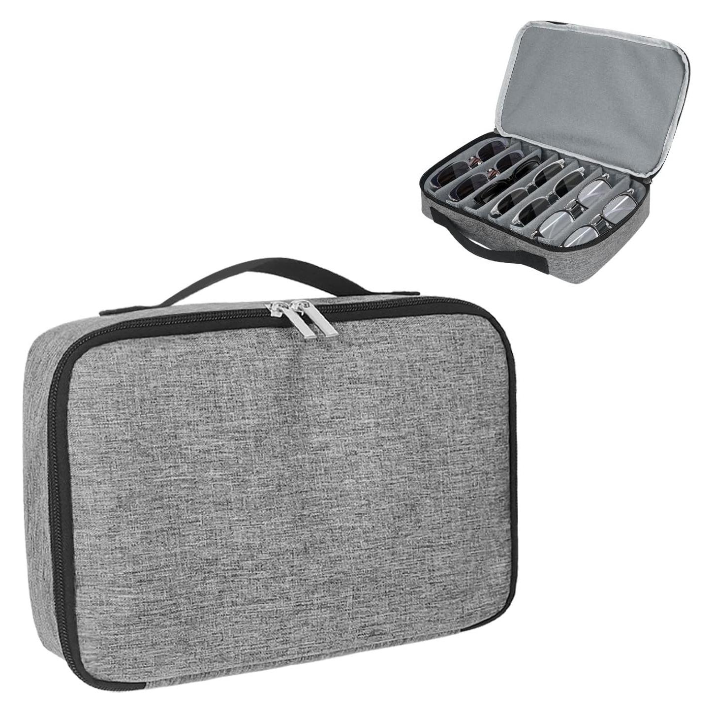 Estuche Organizador de Gafas de Sol HarvMax Gris Ajustable