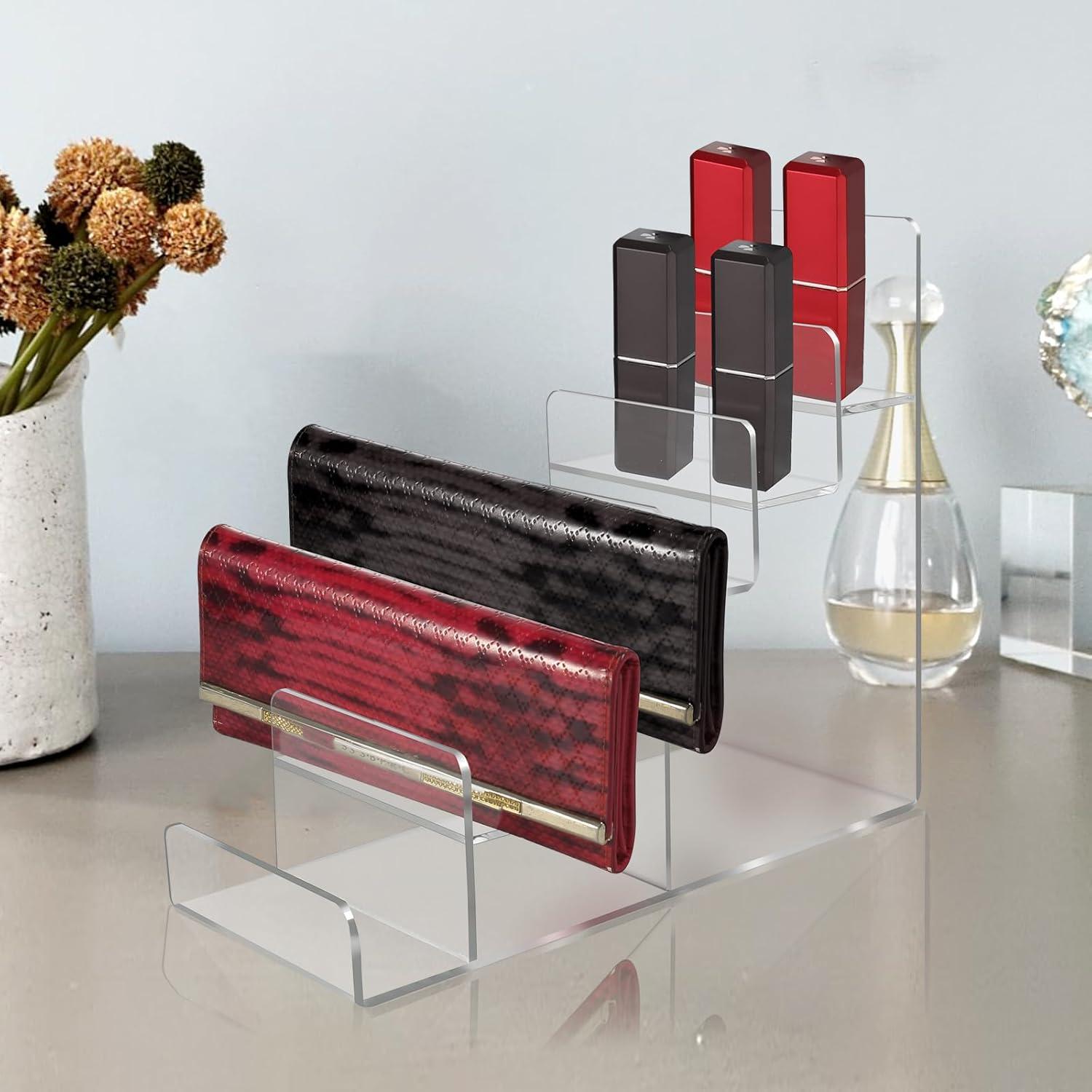 Soporte Acrílico Organizador de Bolsos 6 Niveles WEIHAOSKY