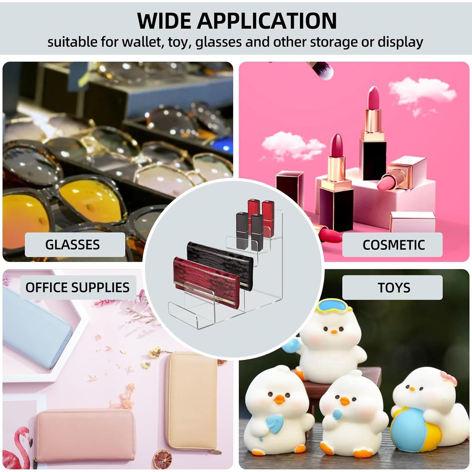 Soporte Acrílico Organizador de Bolsos 6 Niveles WEIHAOSKY