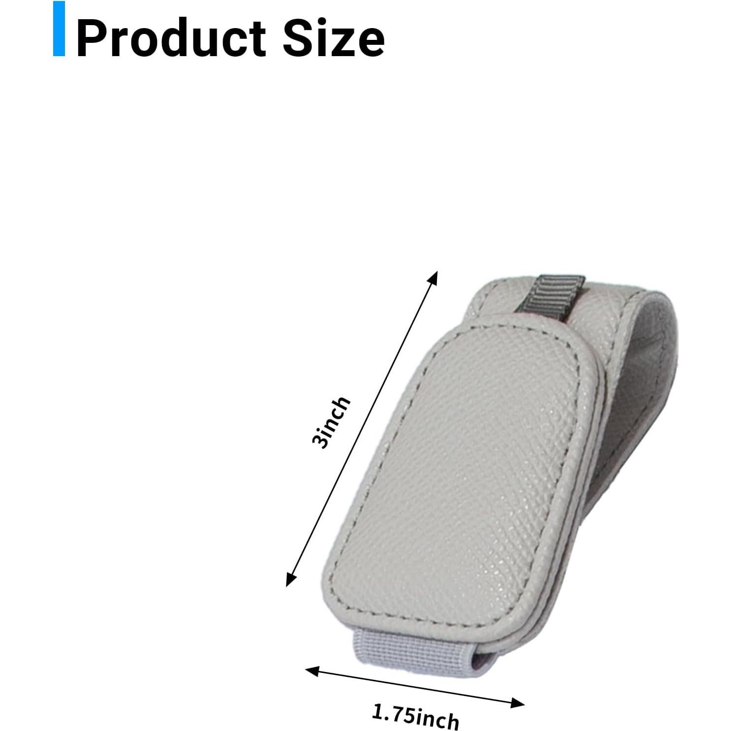 Soporte Magnético para Gafas de Sol Yuoyar 2 Piezas Gris