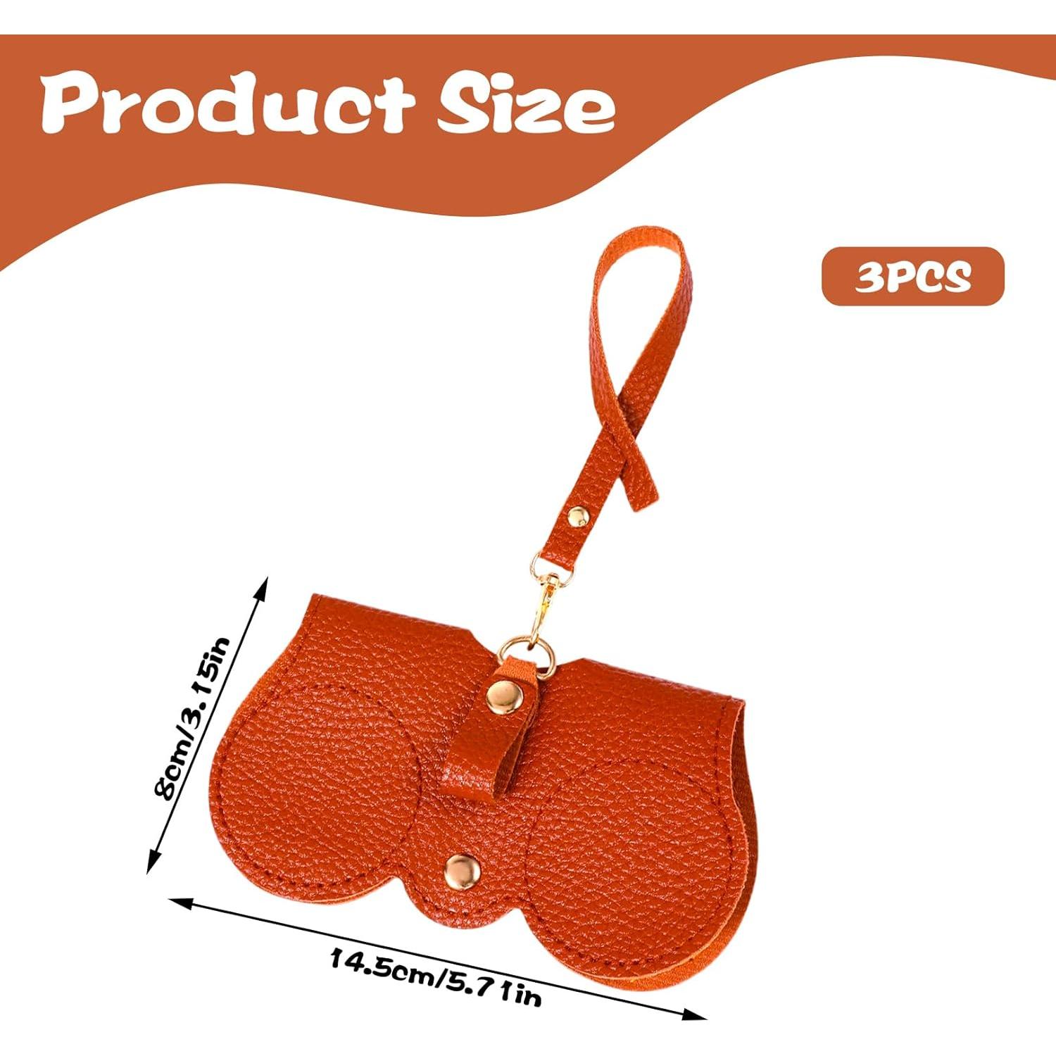 Estuche de Gafas de Sol YUXIANLB Cuero Suave 14,5x8x1,9cm