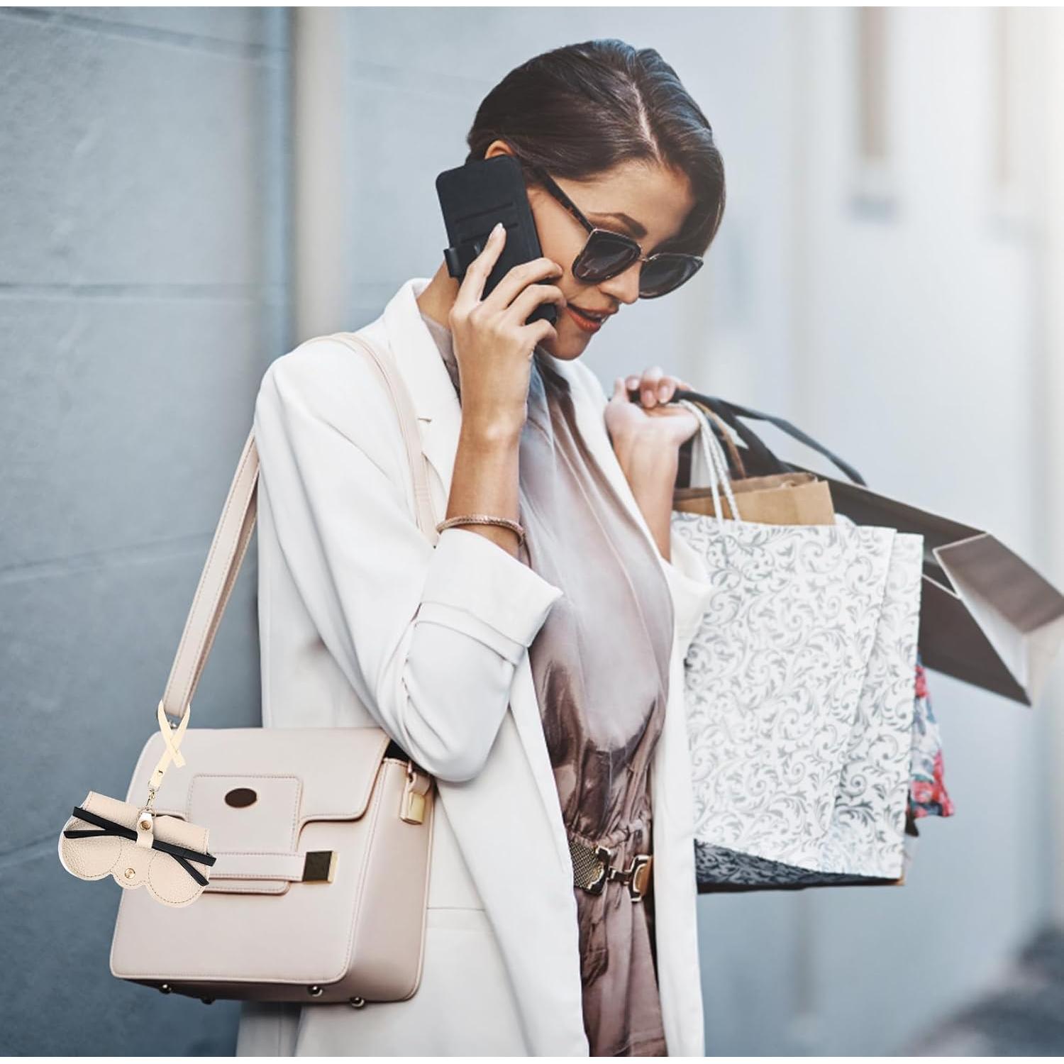 Estuche de Gafas de Sol YUXIANLB Cuero Suave 14,5x8x1,9cm