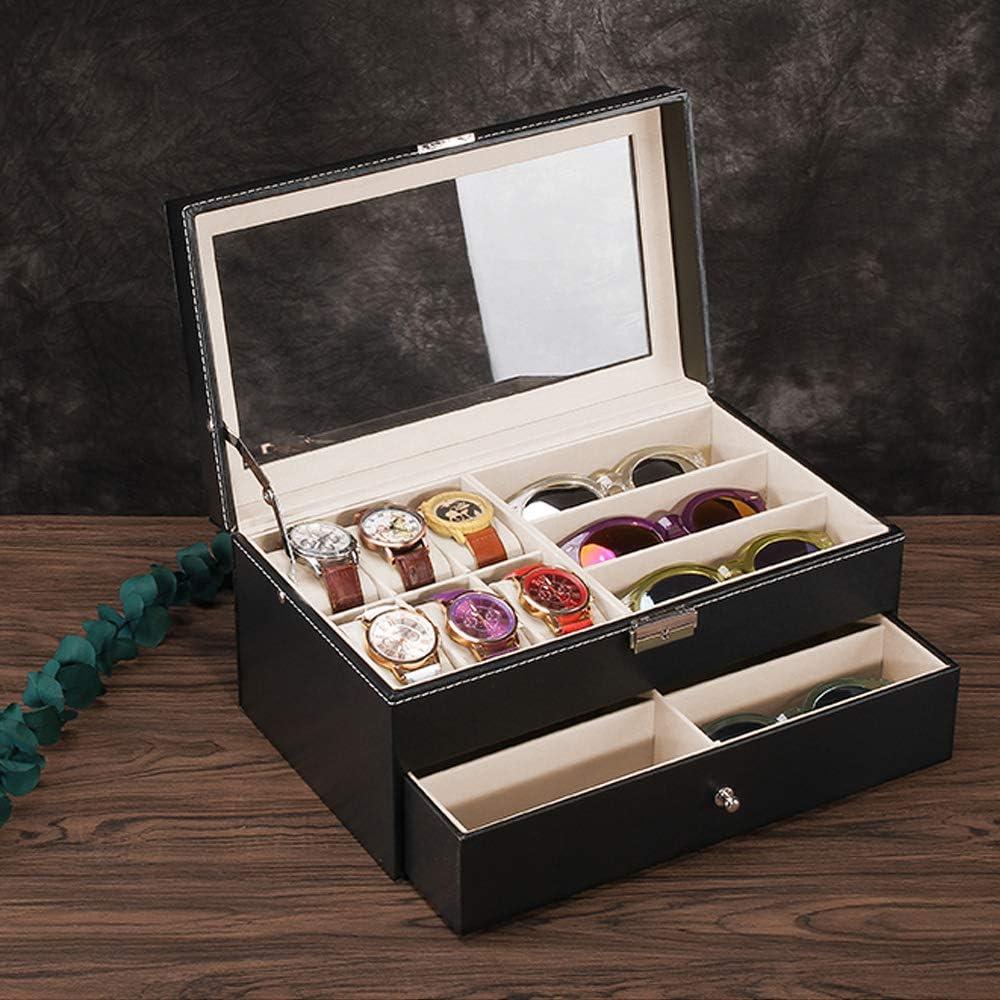 Estuche Organizador de Gafas y Relojes Jolitac 12 Compartimentos