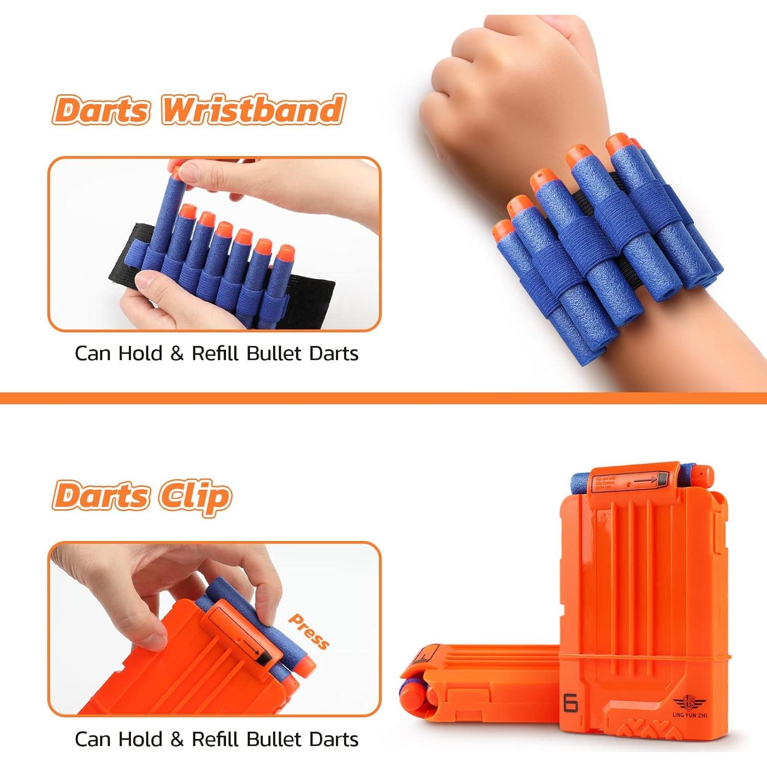 Chaleco Táctico UWANTME para Niños con Dardos y Más