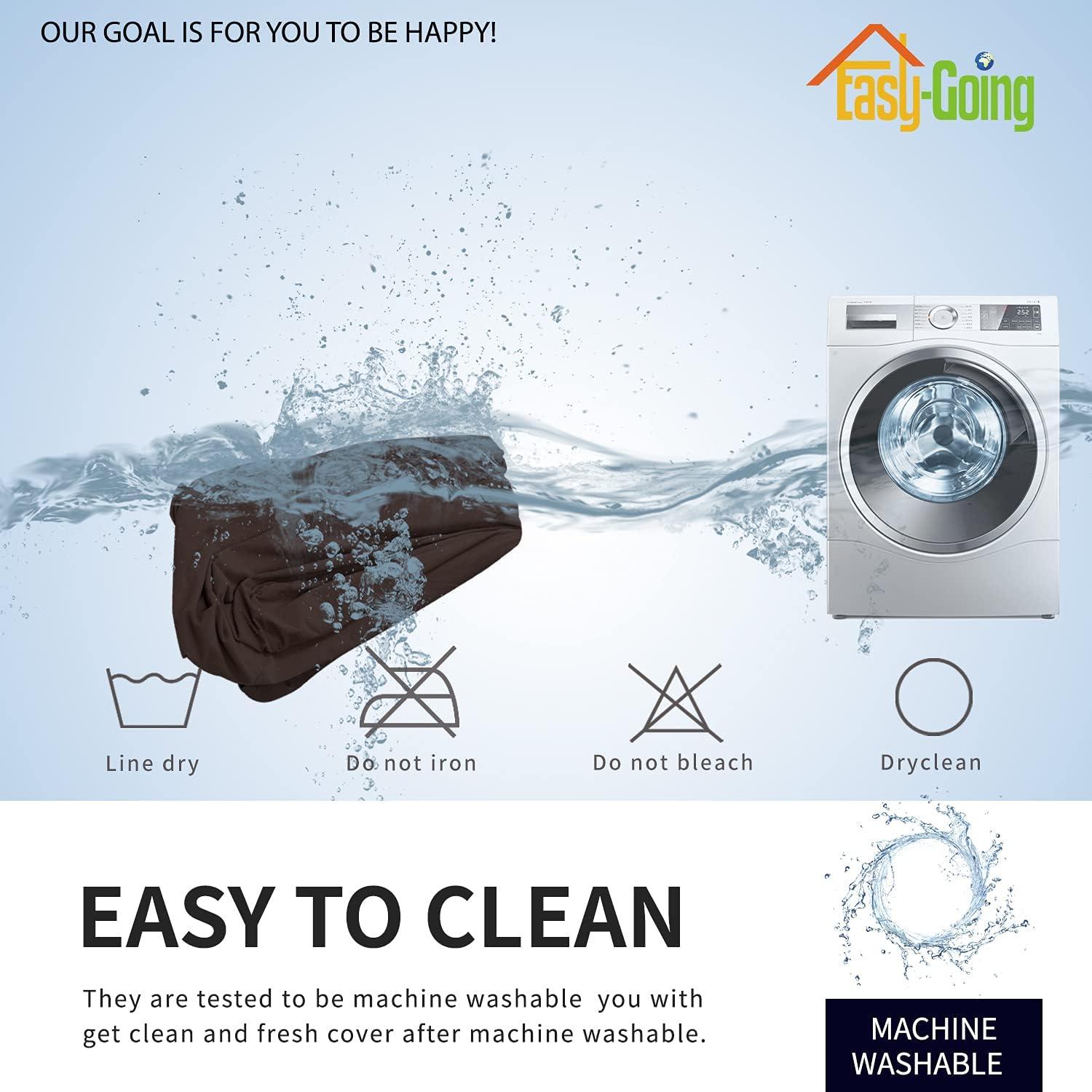 Funda de Sofá Stretch Easy-Going Chocolate Grande