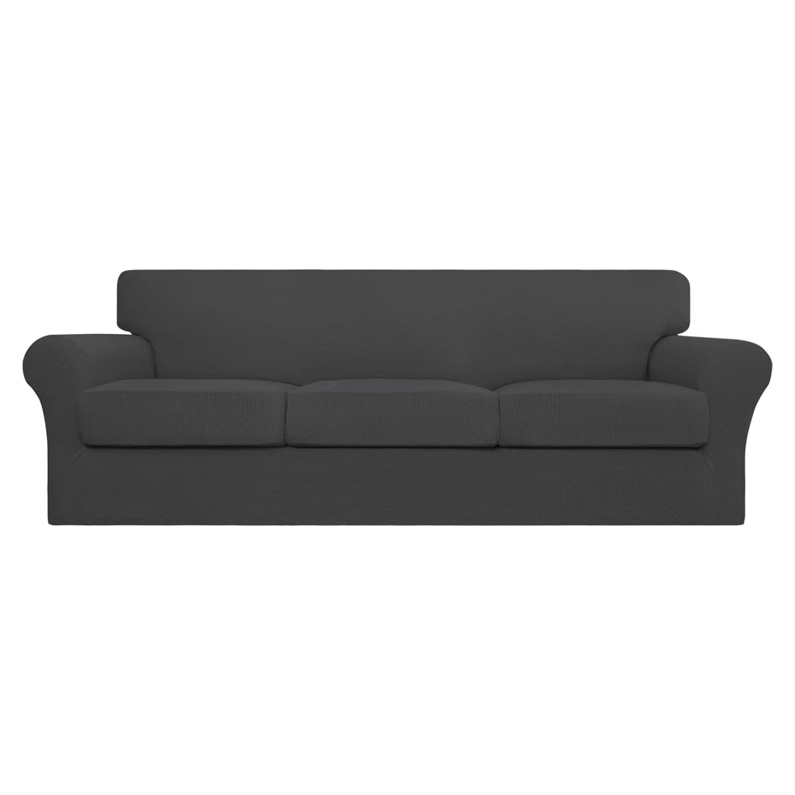 Funda de Sofá Easy-Going Grande Elástica Spandex Gris