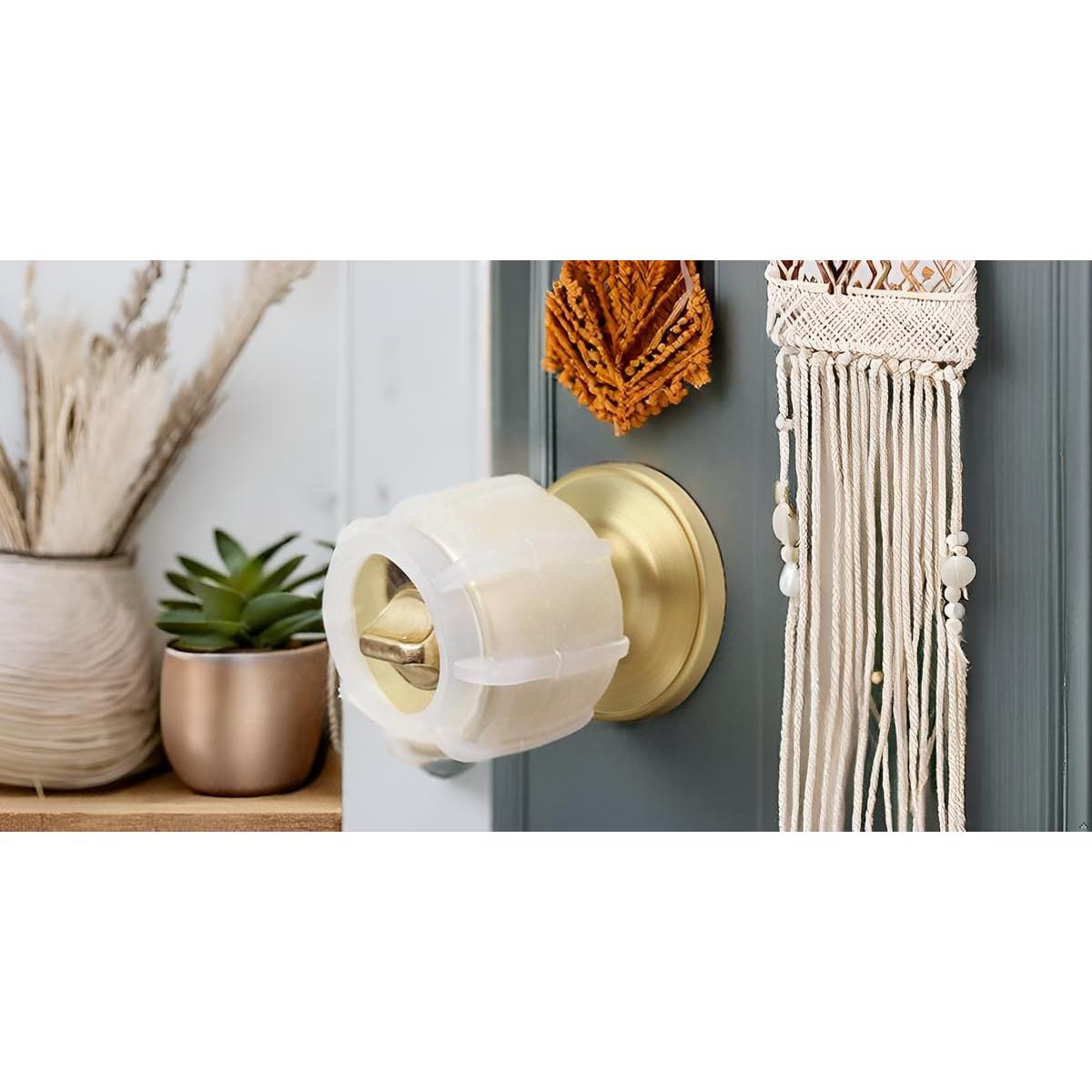 Agarre de Manija de Puerta Cubierta Disfrutar - Silicona 2 Pzas