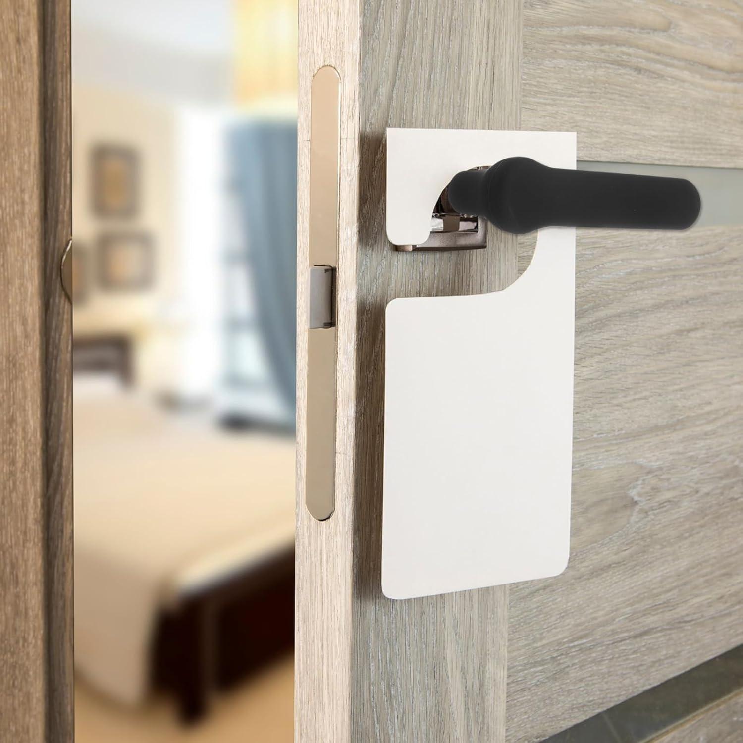 Fundas de Mango de Puerta Silicona uxcell 2 Pcs Antiestática