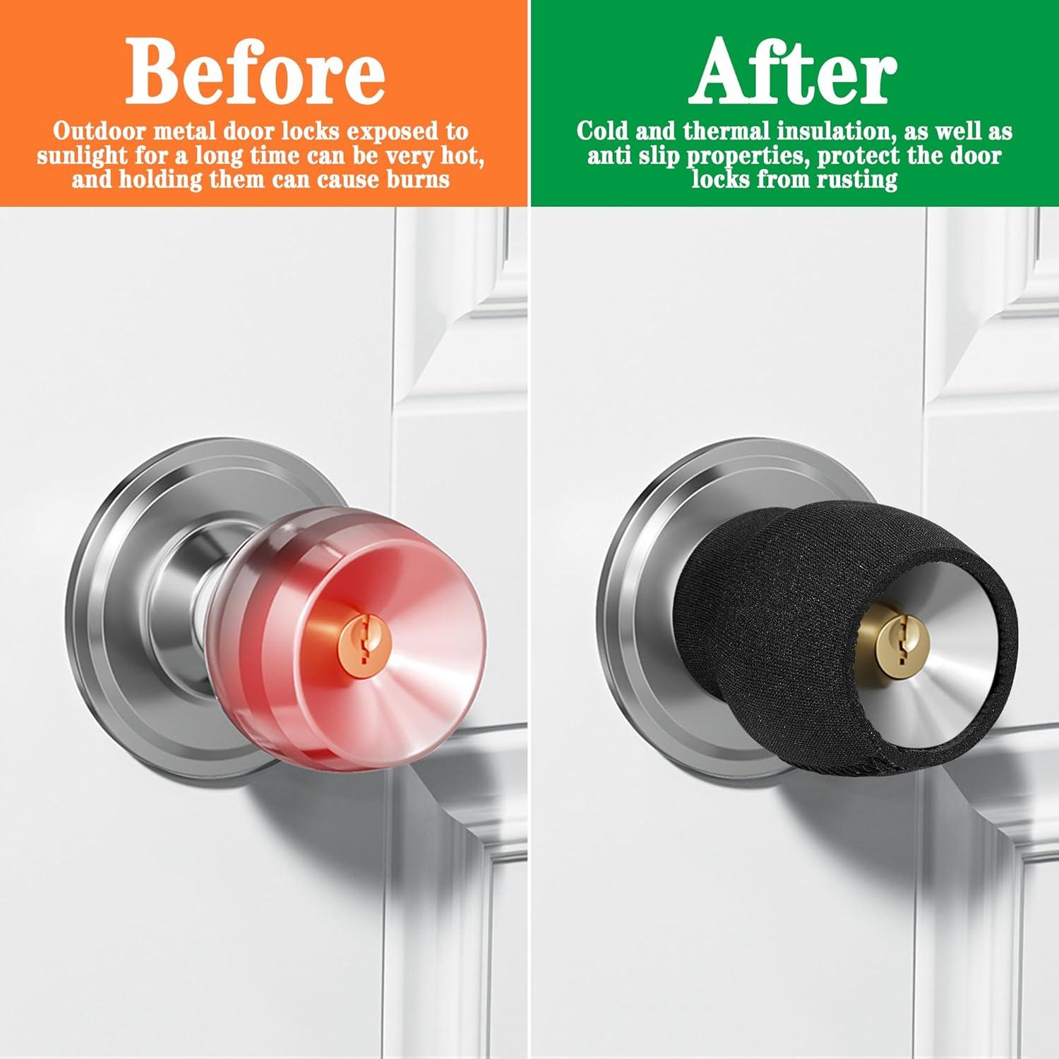 Cubiertas Antiescaldantes para Manijas de Puerta Moonoom - 4 Unidades