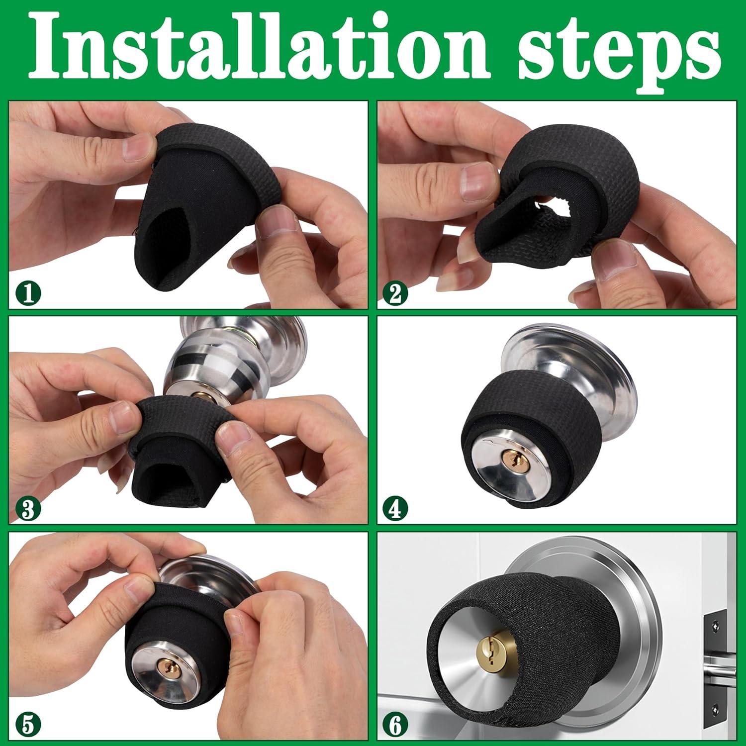 Cubiertas Antiescaldantes para Manijas de Puerta Moonoom - 4 Unidades