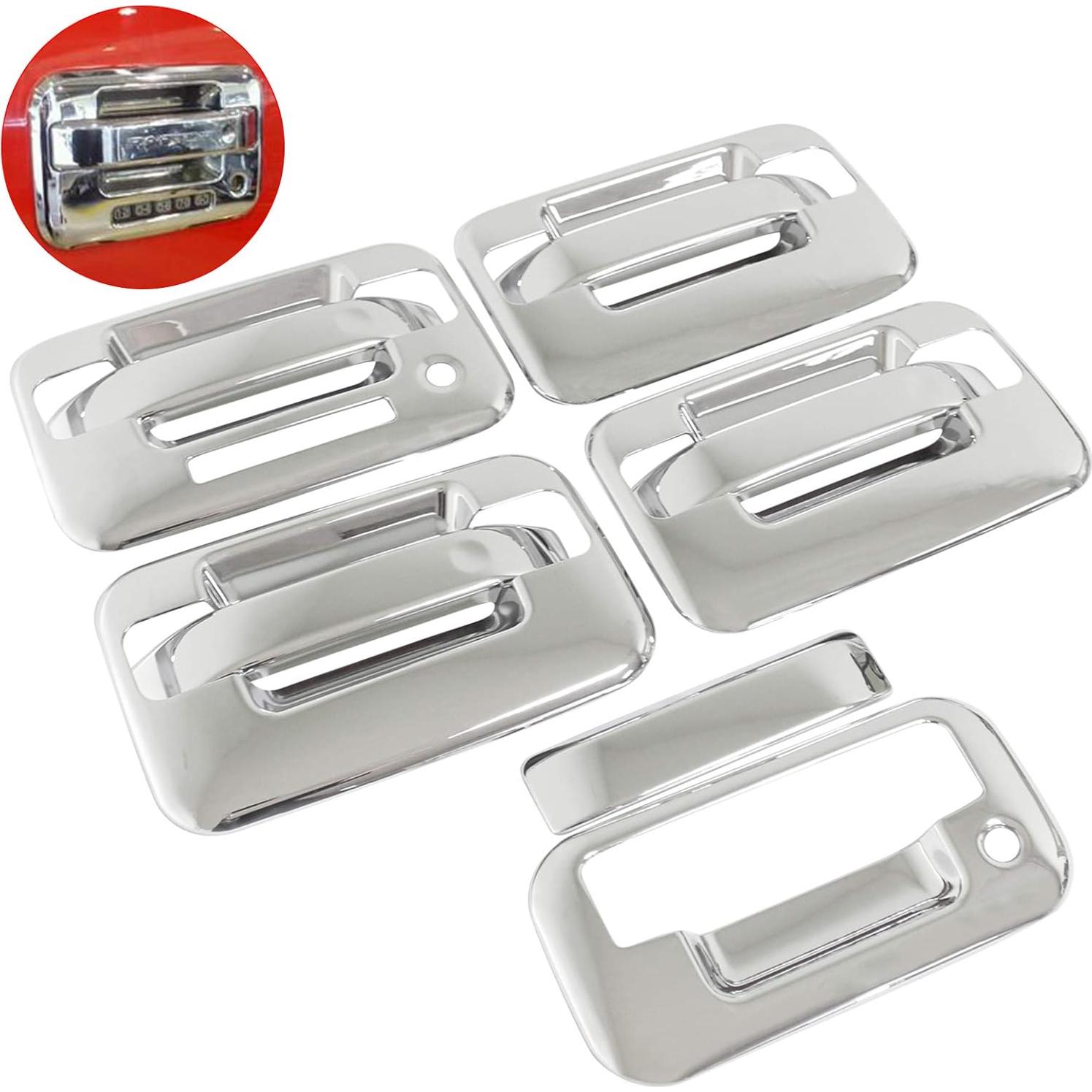 Cubierta de manija de puerta cromo NewYall para Ford F-150 2004-2014