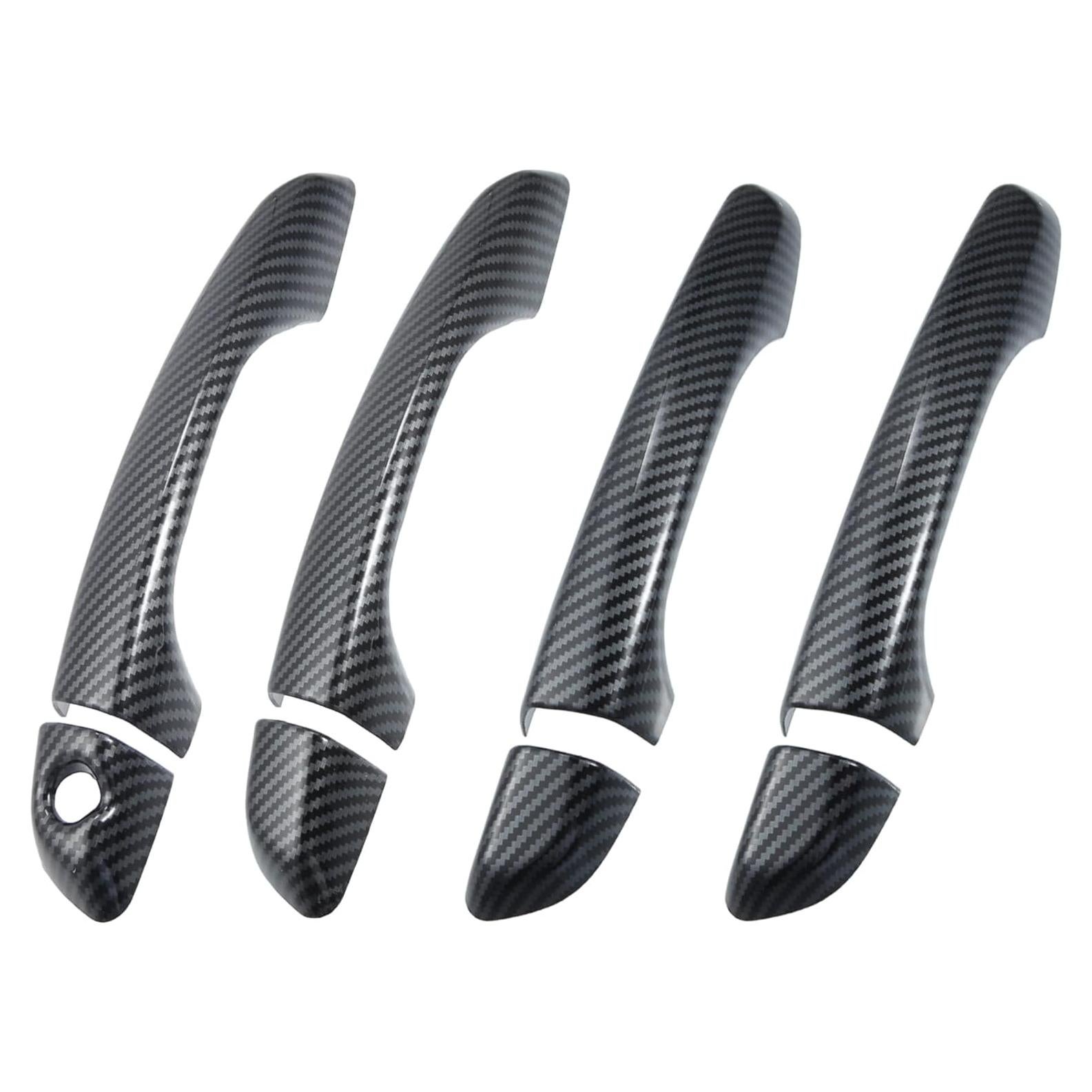 Cubierta de Manija de Puerta Exterior ABS X AUTOHAUX para Hyundai Elantra 2017-2020