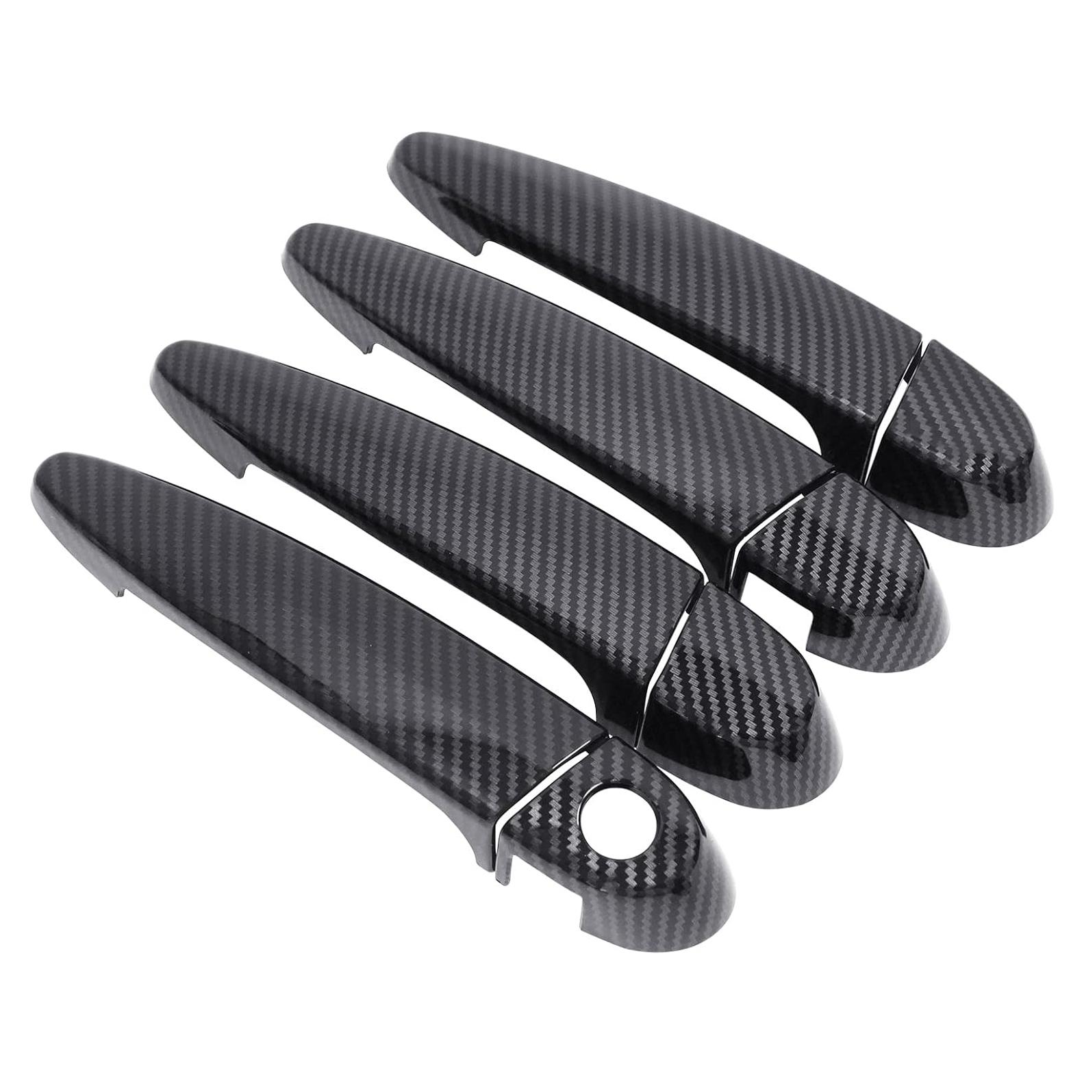 Cubiertas de Manijas de Puerta BMW NewYall Fibra Carbono