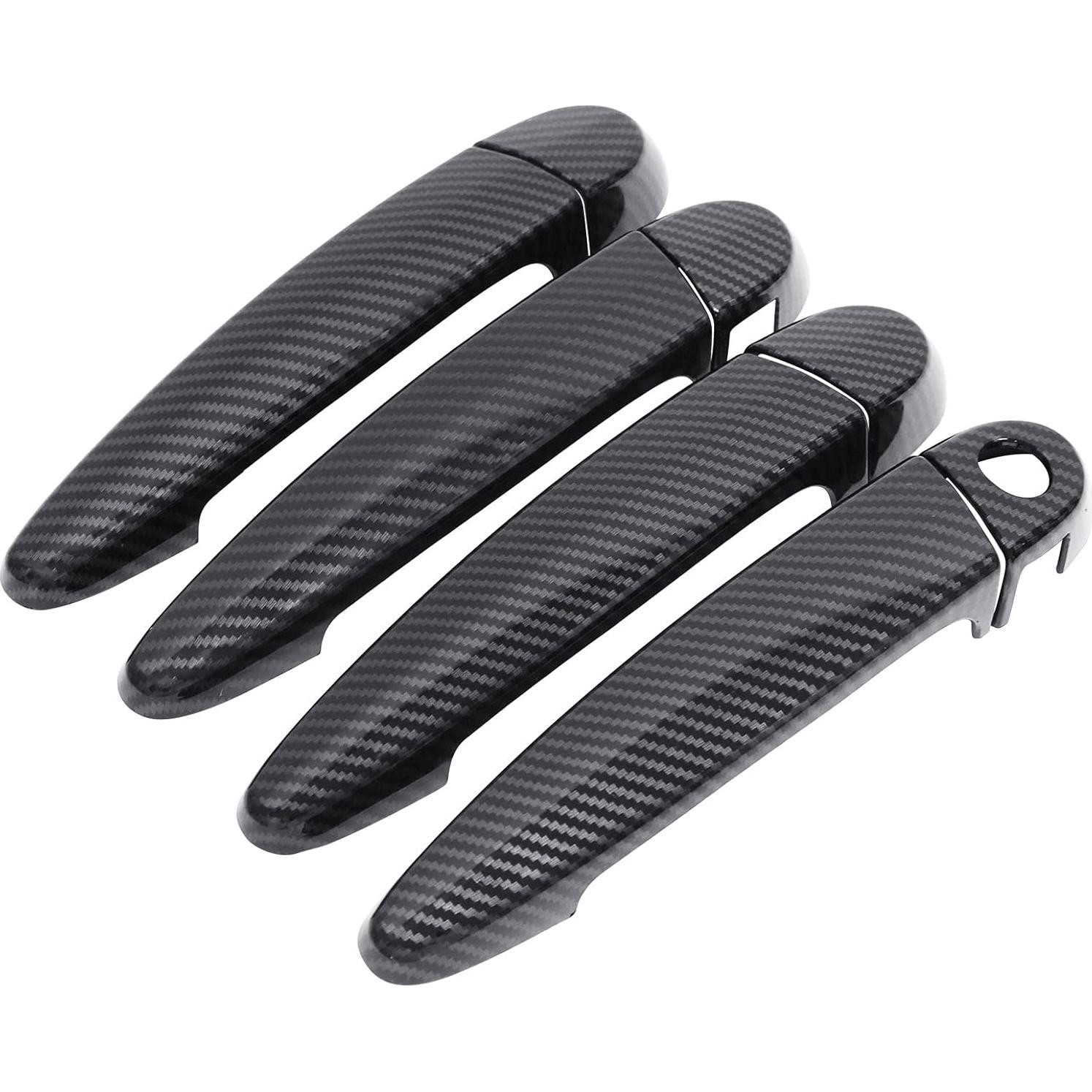 Cubiertas de Manijas de Puerta BMW NewYall Fibra Carbono