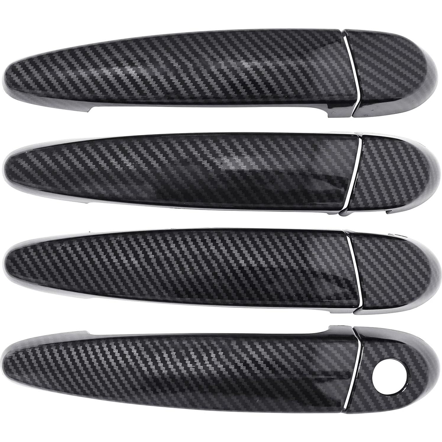 Cubiertas de Manijas de Puerta BMW NewYall Fibra Carbono