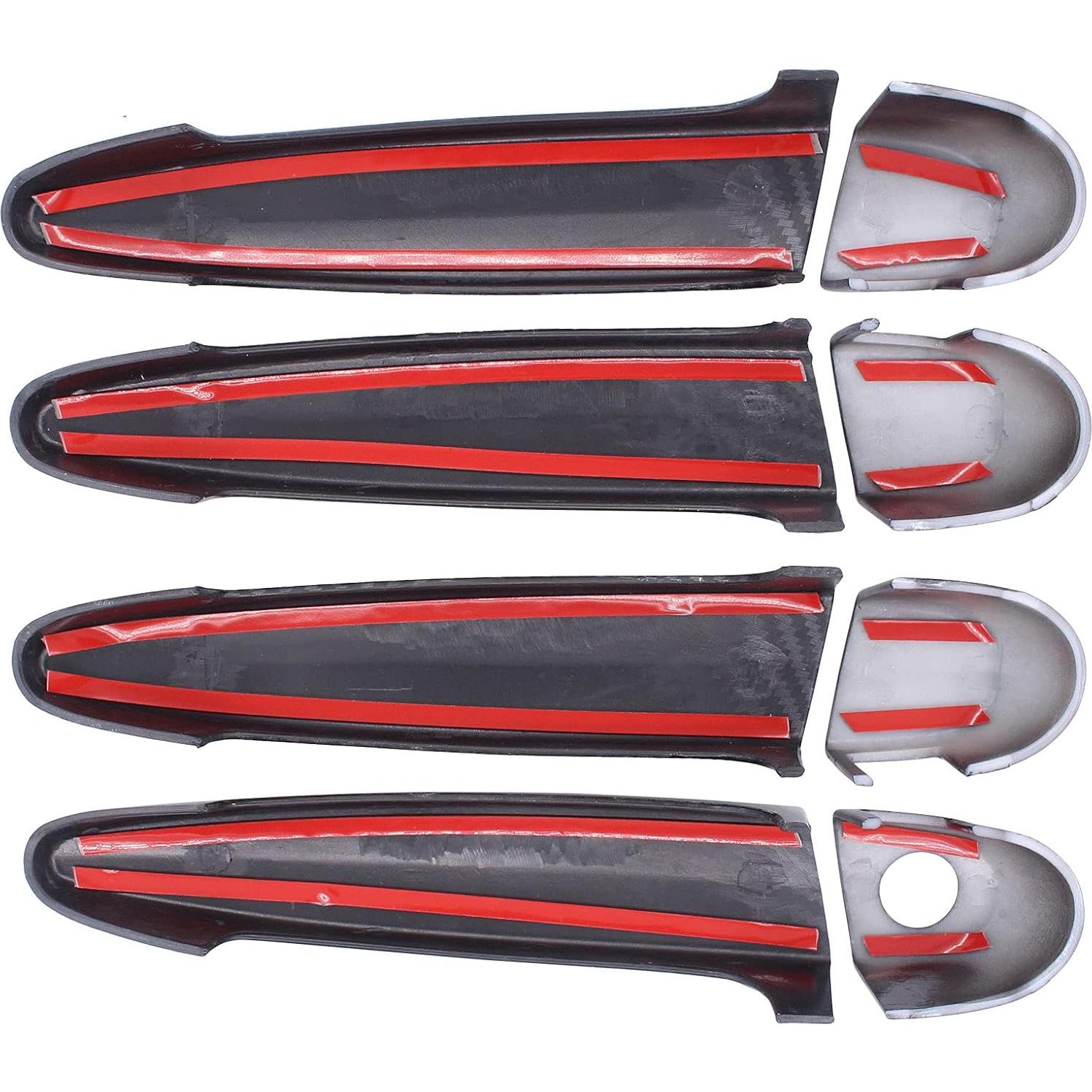 Cubiertas de Manijas de Puerta BMW NewYall Fibra Carbono