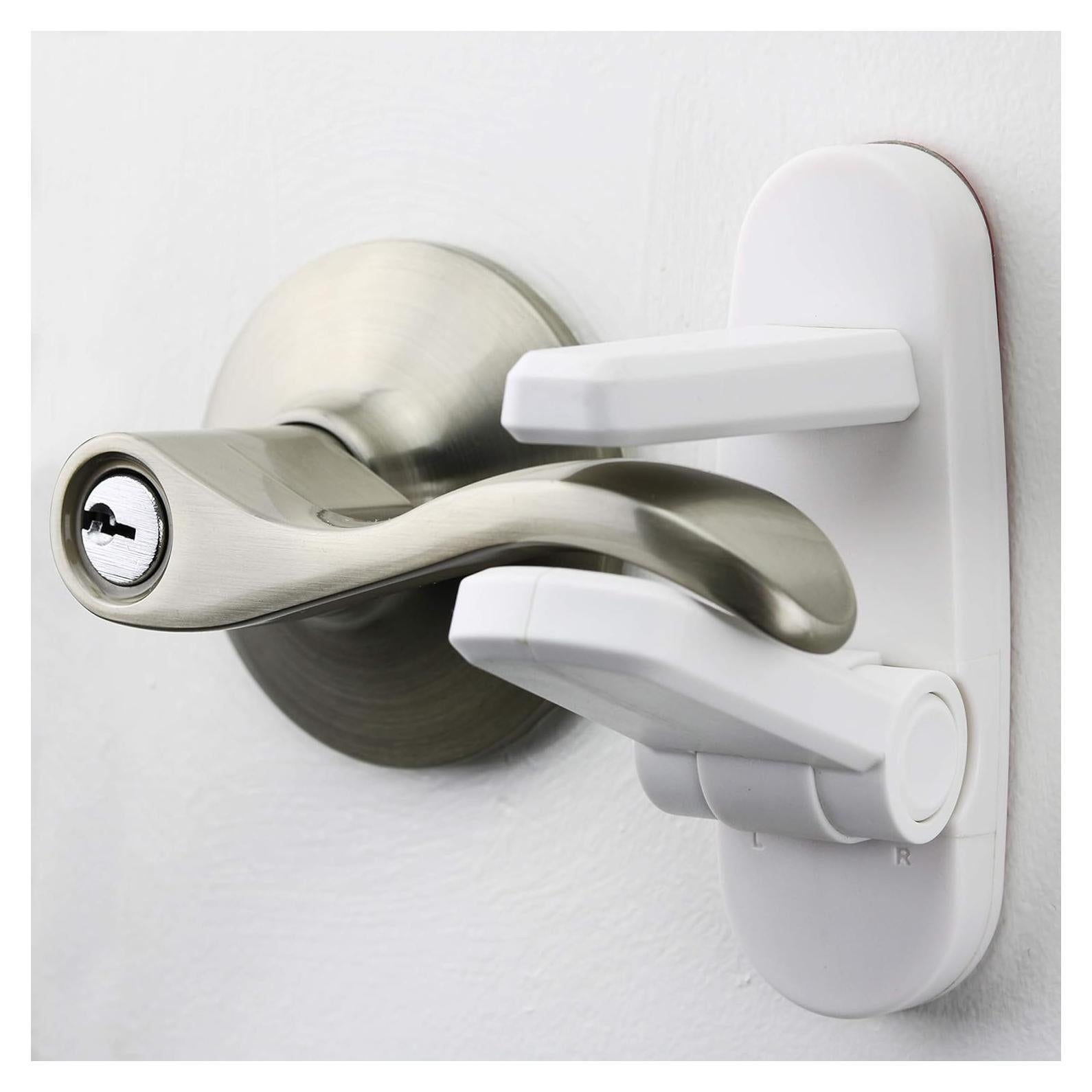 Bloqueo de Palanca de Puerta para Bebés - 4 Unidades - ABS