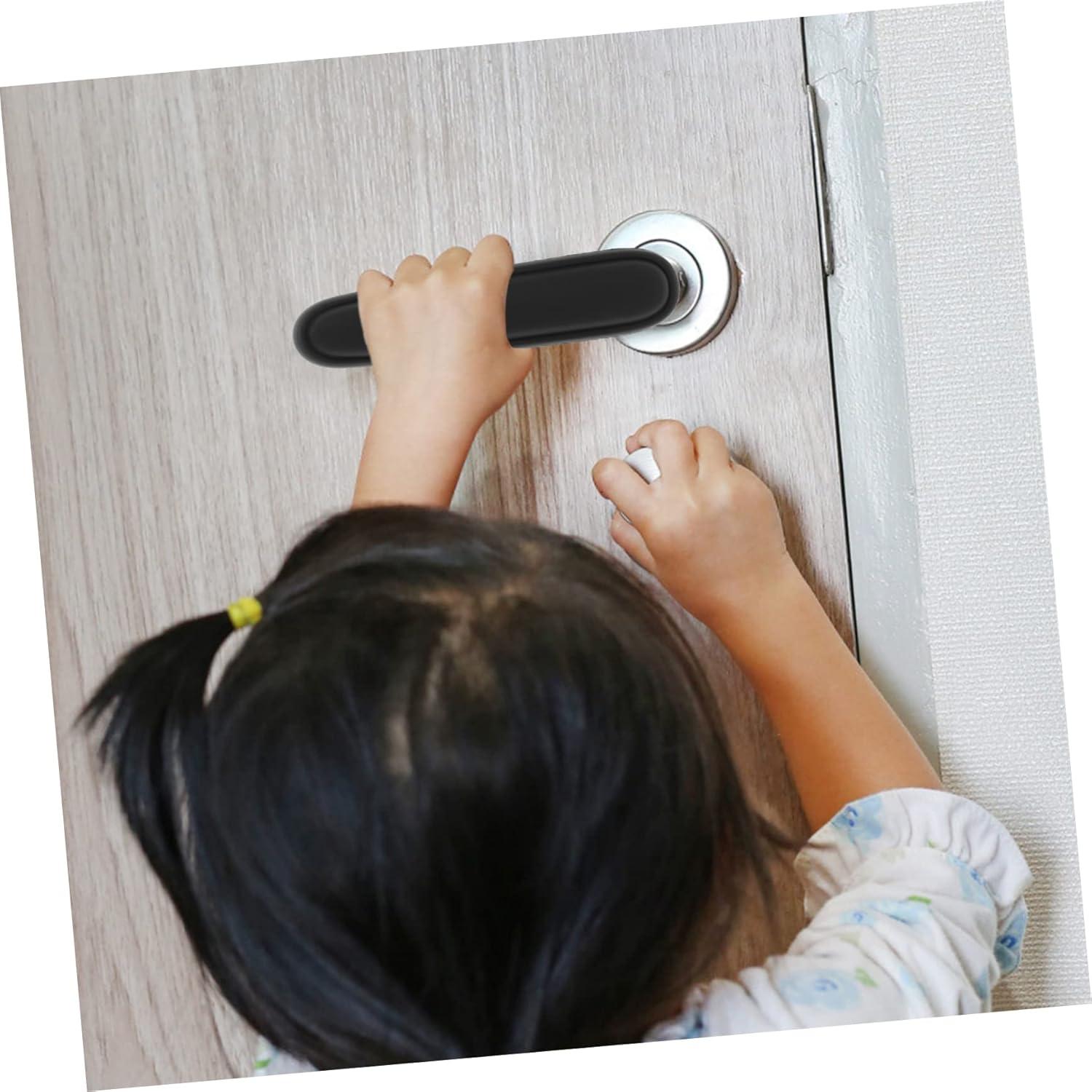 Cubiertas de Pomo de Puerta de Silicona 2 Piezas - Seguridad Niños
