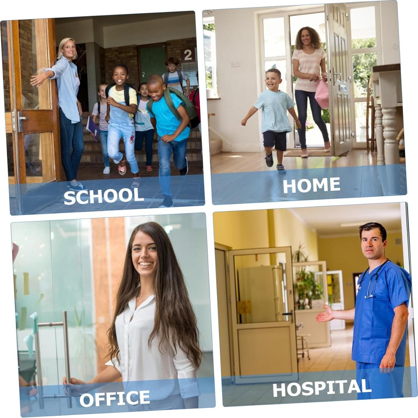 Cubiertas de Pomo de Puerta de Silicona 2 Piezas - Seguridad Niños