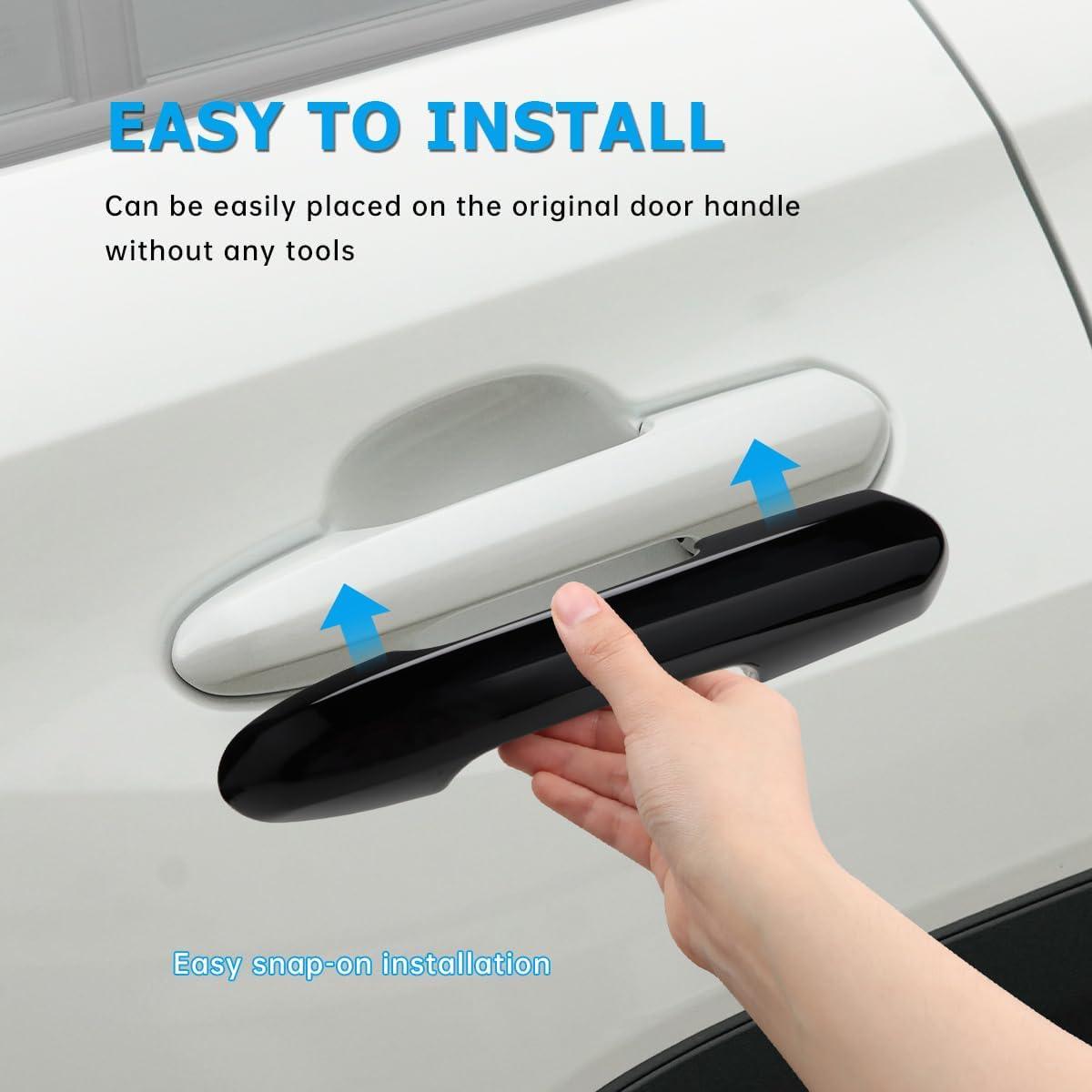 Cubierta de Manija de Puerta DLOVEG para Toyota Rav4 2019-2025