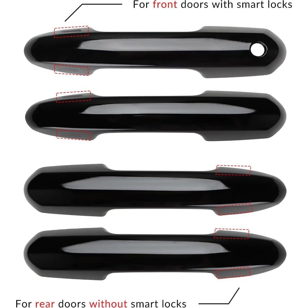 Cubierta de Manija de Puerta DLOVEG para Toyota Rav4 2019-2025