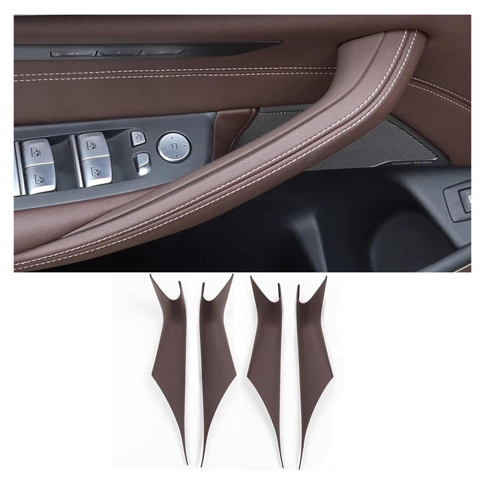 Cubierta de Manija de Puerta BMW 5 G30 G31 4PCS Marrón
