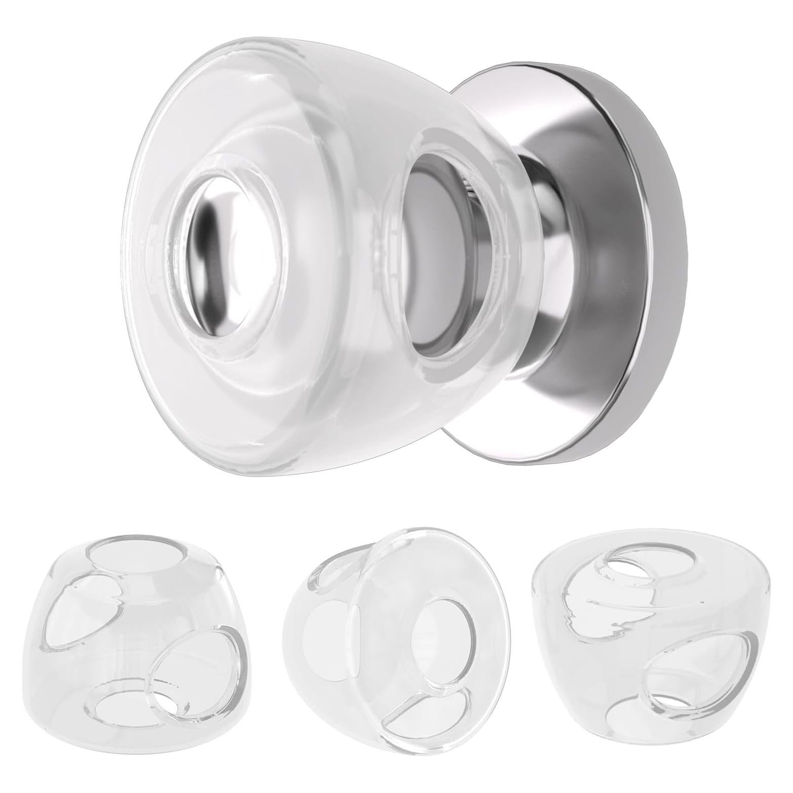 Cubierta de pomo de puerta Inaya para bebés - Transparente