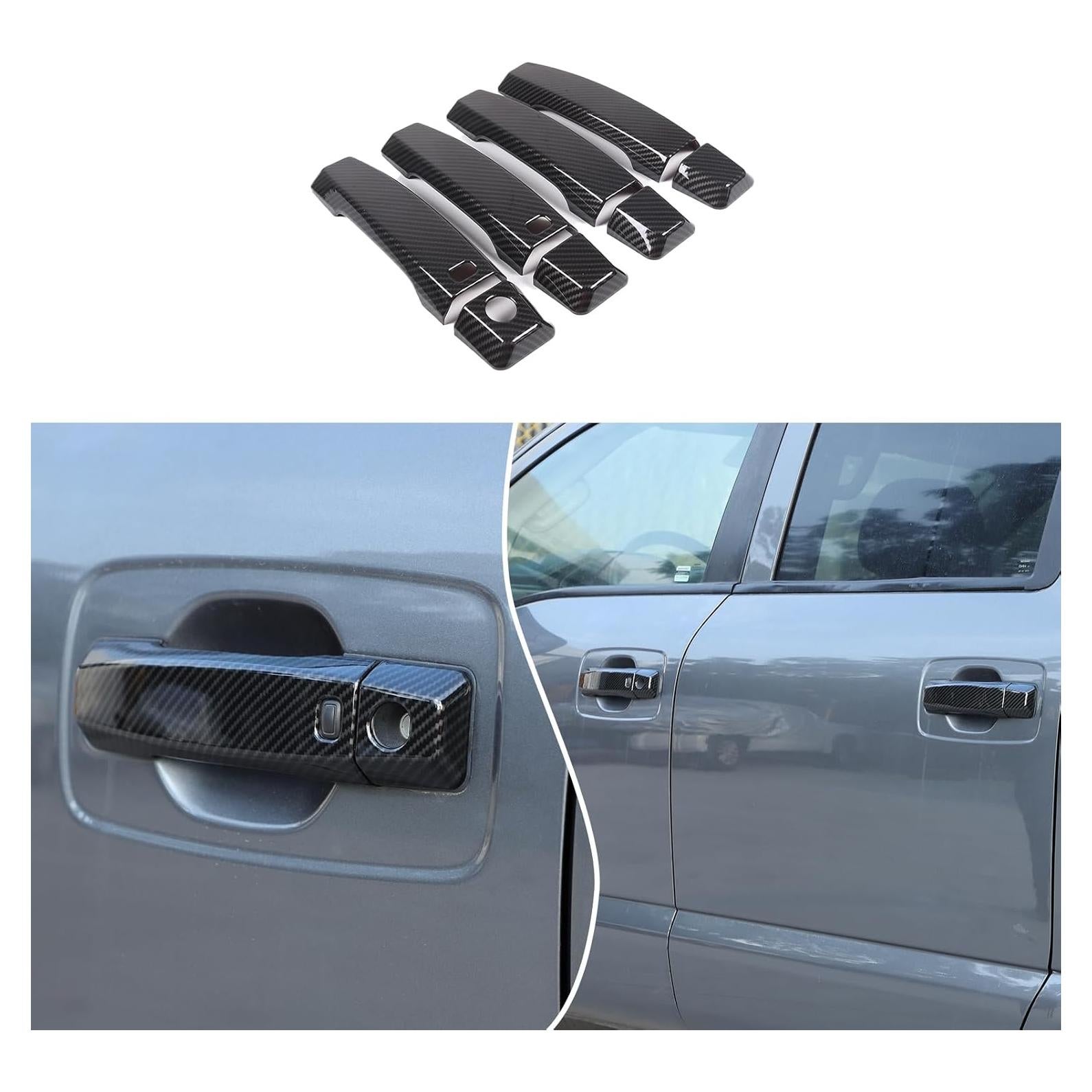 Cubierta de Mango de Puerta Exterior Fgtagtal Nissan Titan 2016-2023 8PCS