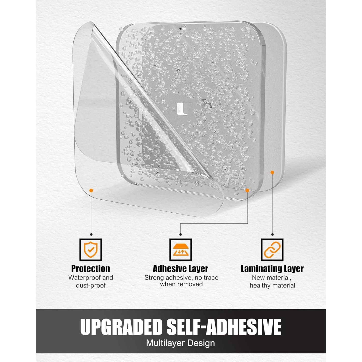 Soporte para Sombreros Sunfanie Paquete de 4 Adhesivos