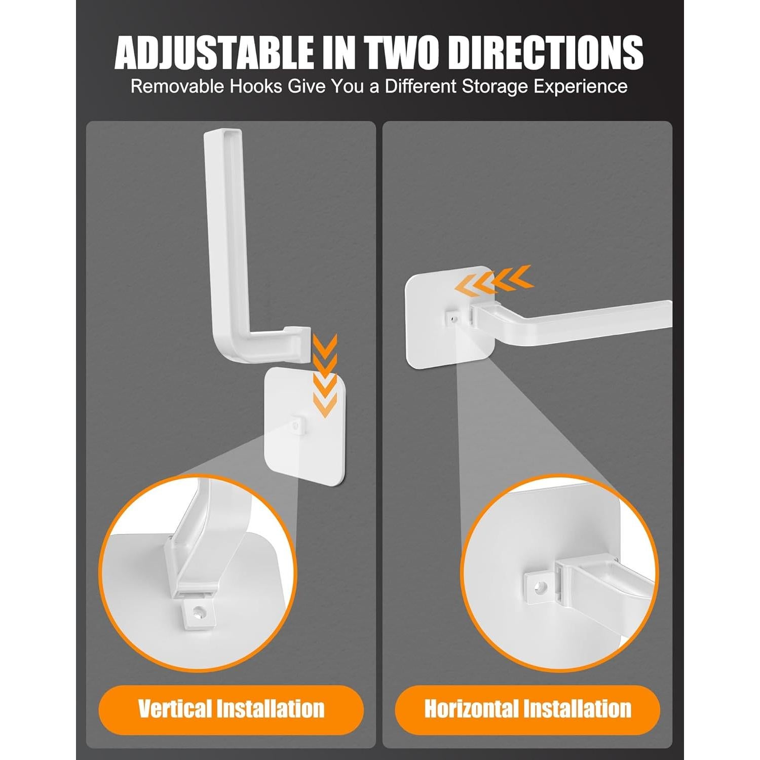 Soporte para Sombreros Sunfanie Paquete de 4 Adhesivos