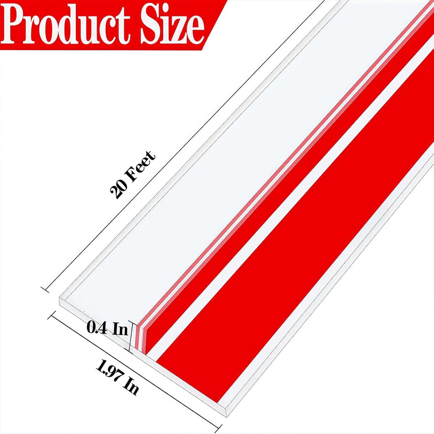 Sello de puerta WEZKYLCG con burlete en T 5 cm x 6.1 m