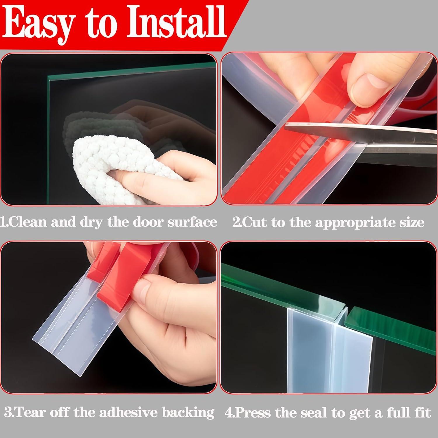 Sello de puerta WEZKYLCG con burlete en T 5 cm x 6.1 m