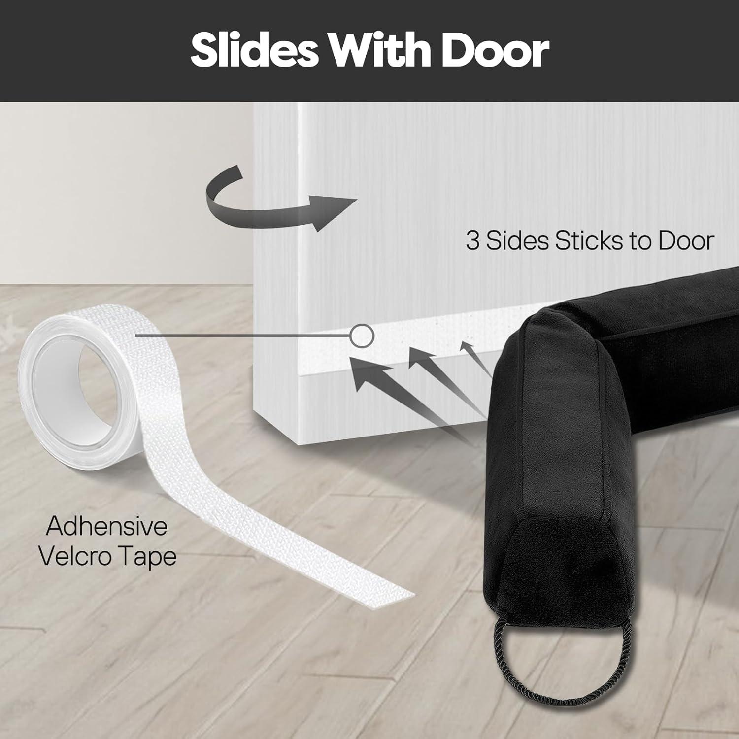 Tapón de Draft Comfyanno 96,5 cm Negro para Puerta