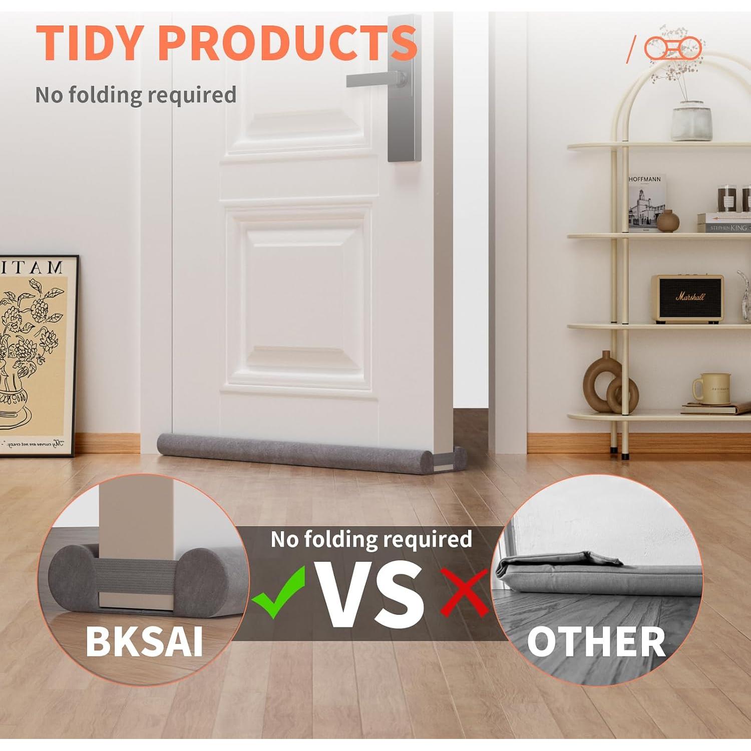 Tapón para Corrientes de Aire BKSAI 71-81 cm Gris