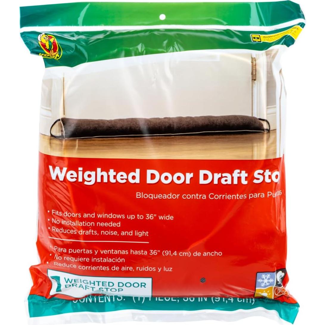 Tapón de Puerta con Peso Duck Brand Gris Oscuro 91 cm