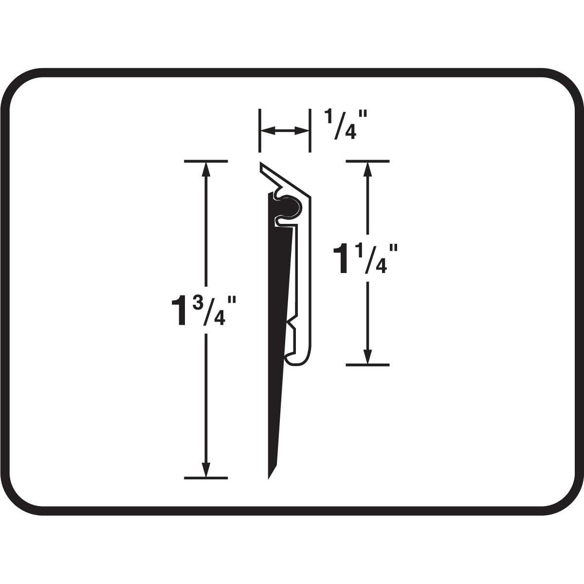 Barrera de Puerta M-D Building 91 cm Aluminio Plata