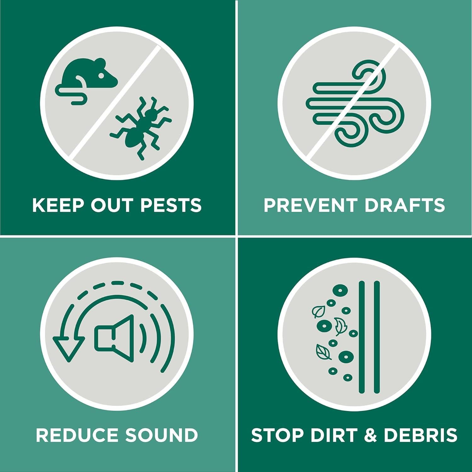 Barrera de Puerta M-D Building 91 cm Aluminio Plata