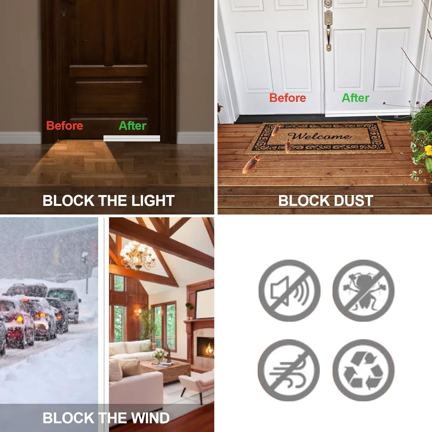 Tapón Aislante de Corrientes de Aire NC 1m Blanco