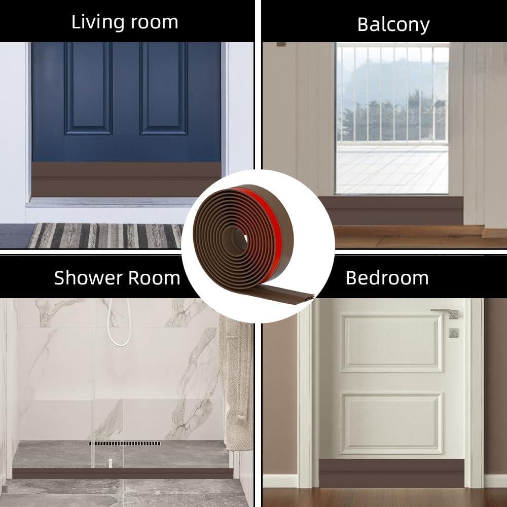 Tapón para Corrientes de Aire Ormein 99 cm Marrón Silicona