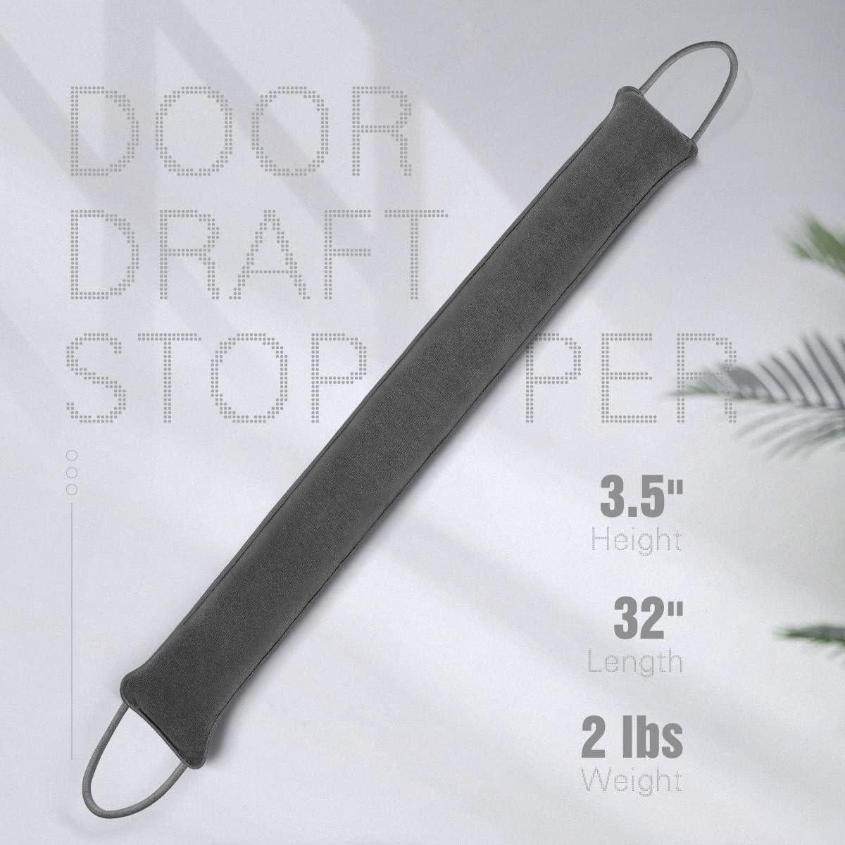 Tope de Draft Tuffen 81 cm Gris Bloqueador de Ruido